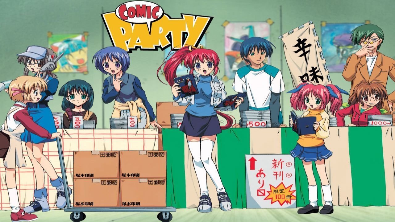 Backdrop for Comic Party