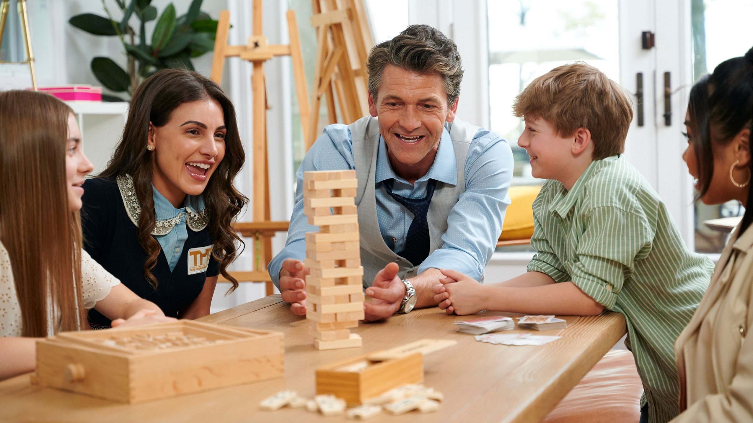 Backdrop for A Match in Manhattan