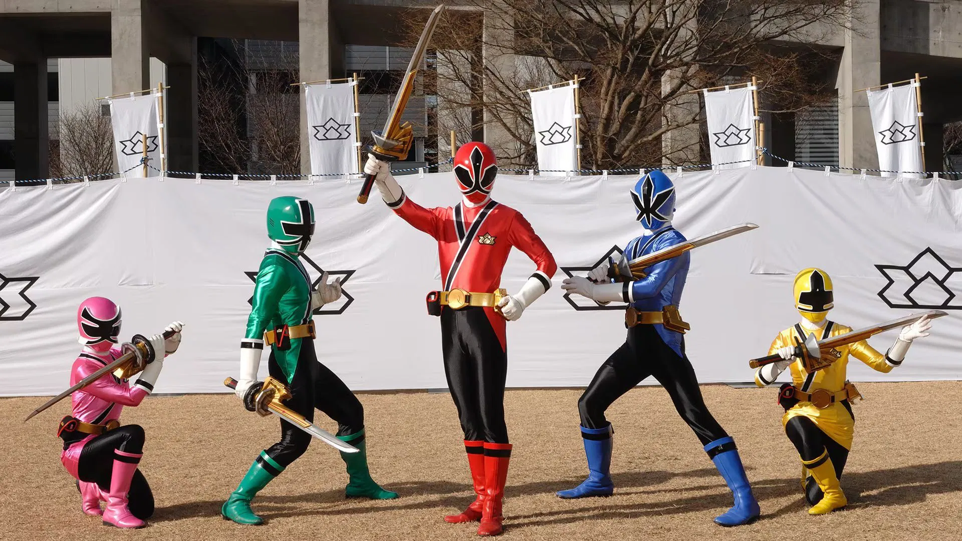 Backdrop for Samurai Sentai Shinkenger