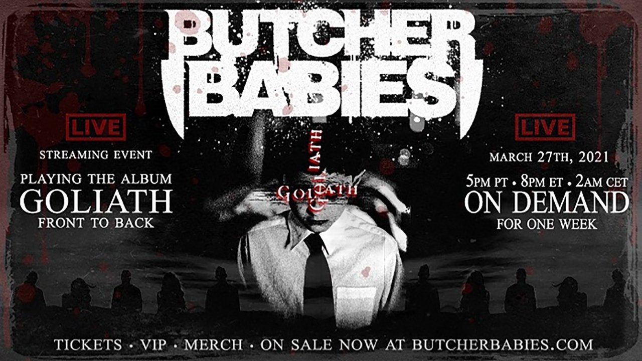 Backdrop for Goliath - Live Streaming Event by Butcher Babies