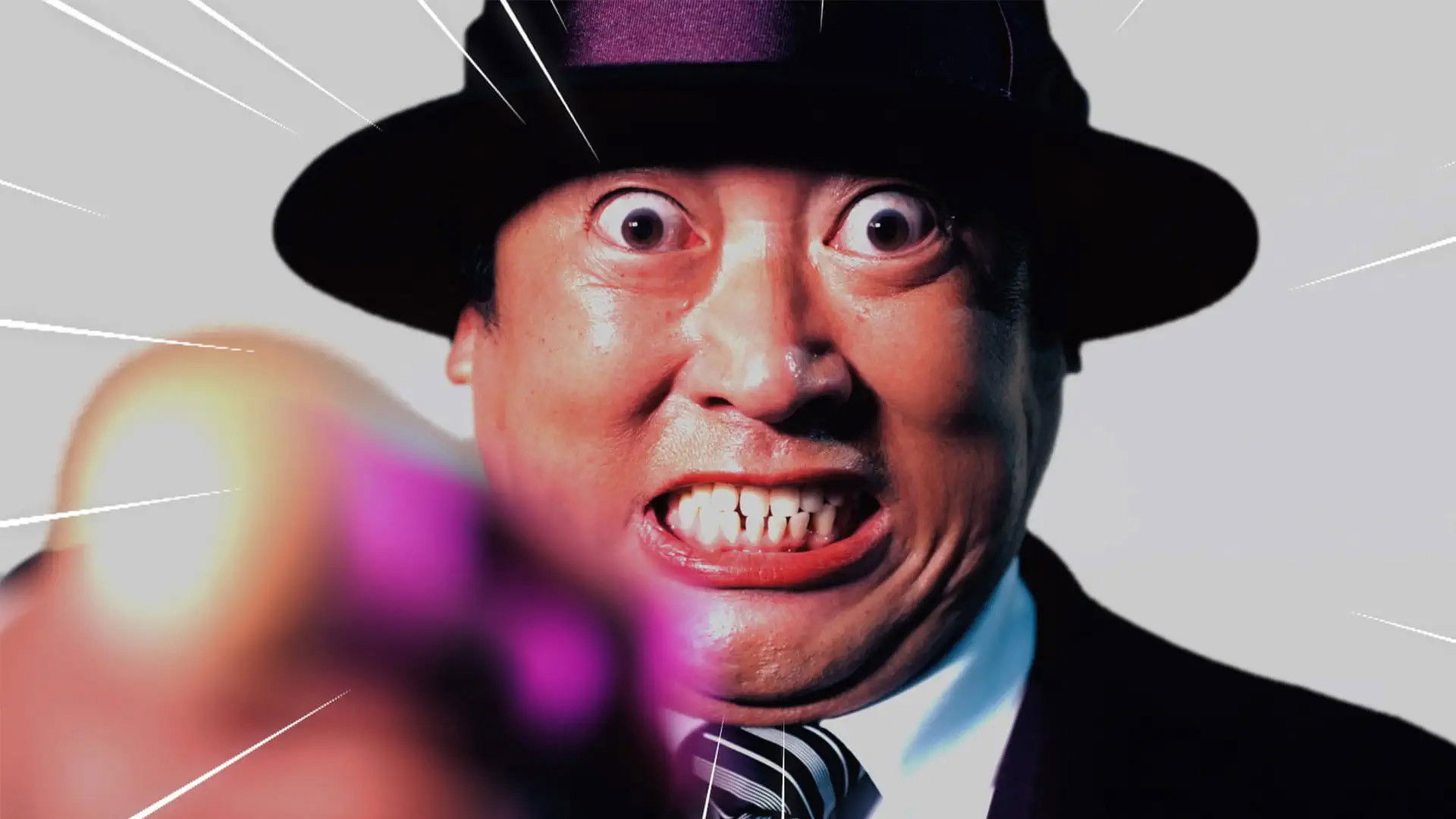 Backdrop for The Laughing Salesman