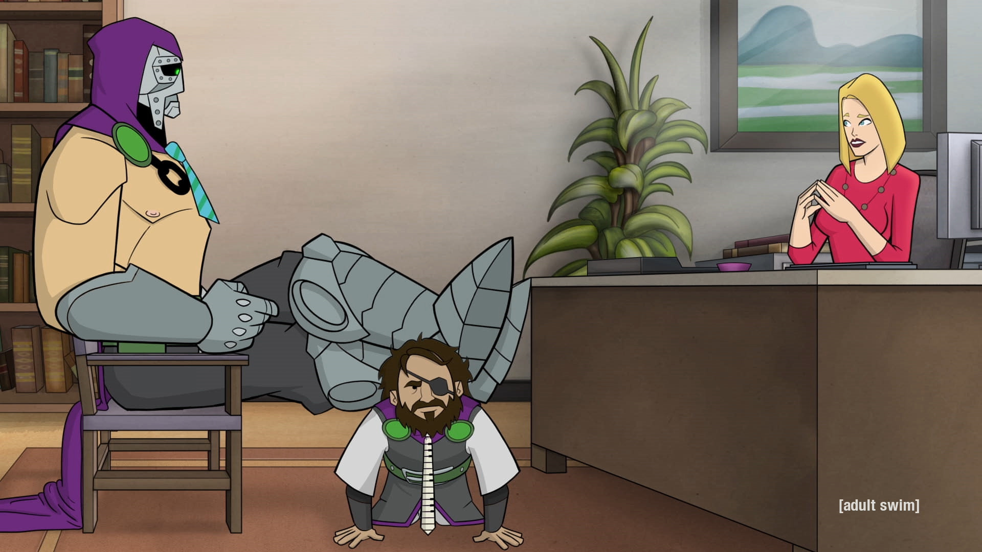 Backdrop for Bad Guys