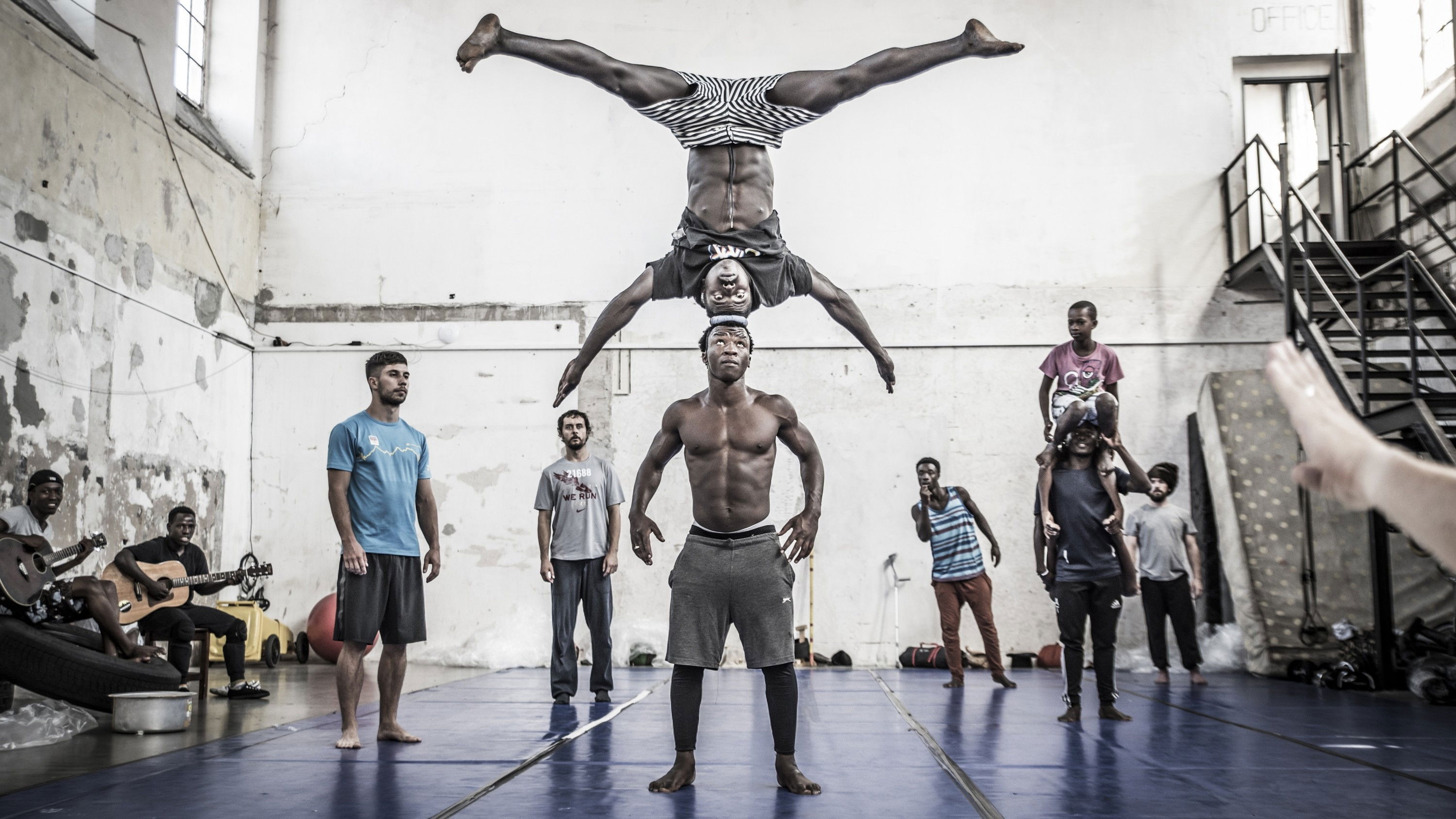 Backdrop for Circus Rwanda