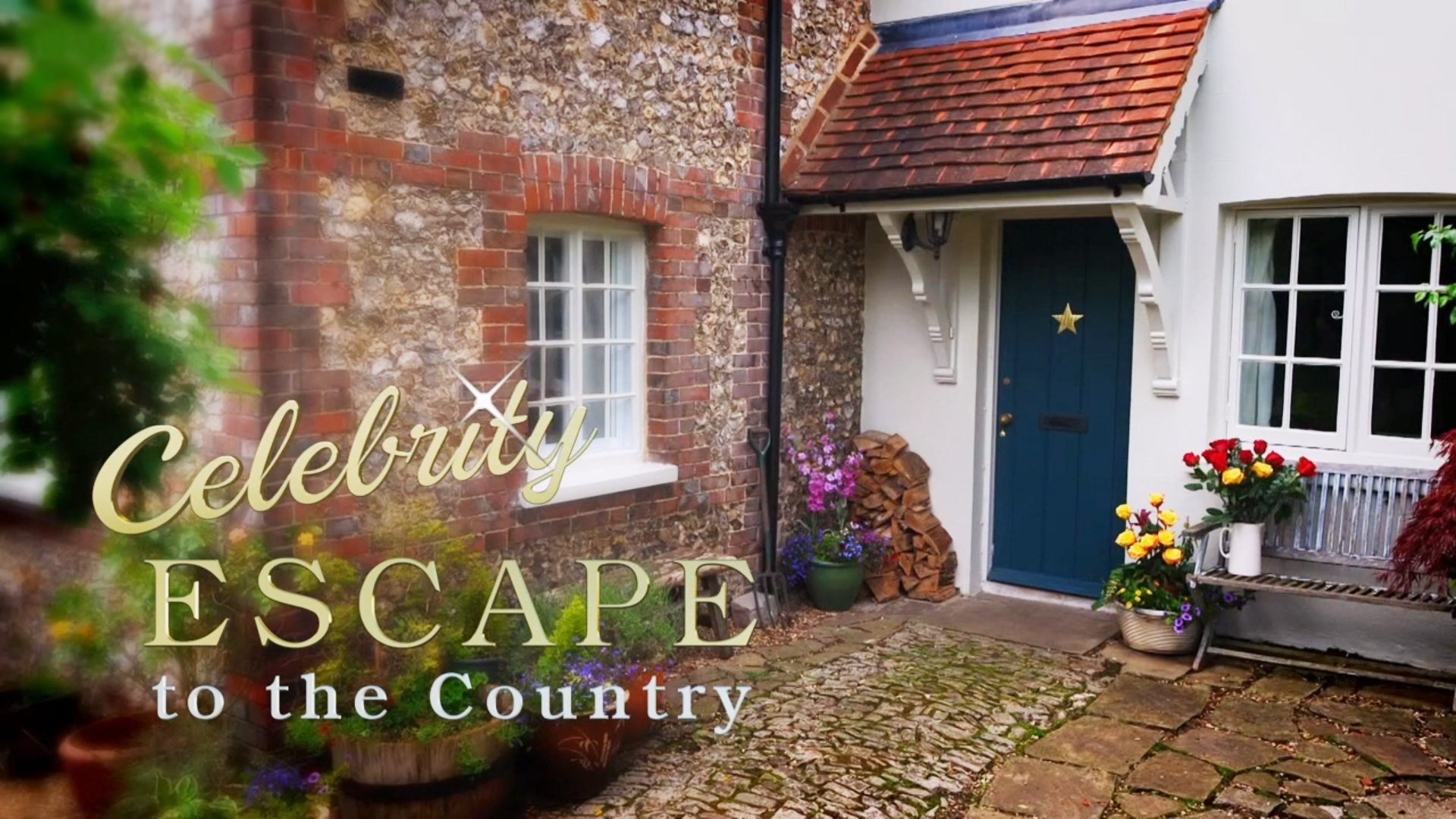 Backdrop for Celebrity Escape to the Country
