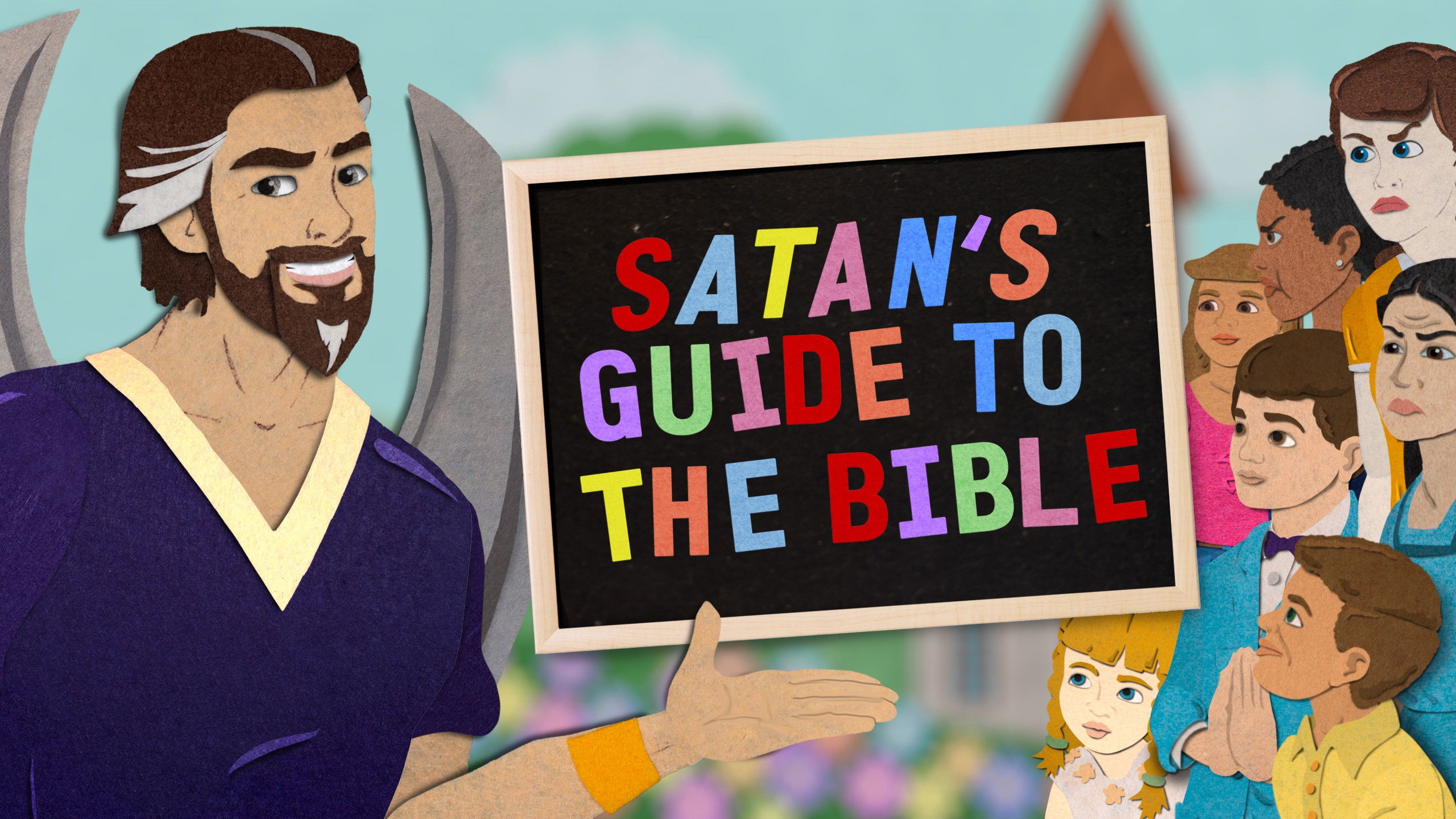 Backdrop for SATAN'S GUIDE TO THE BIBLE