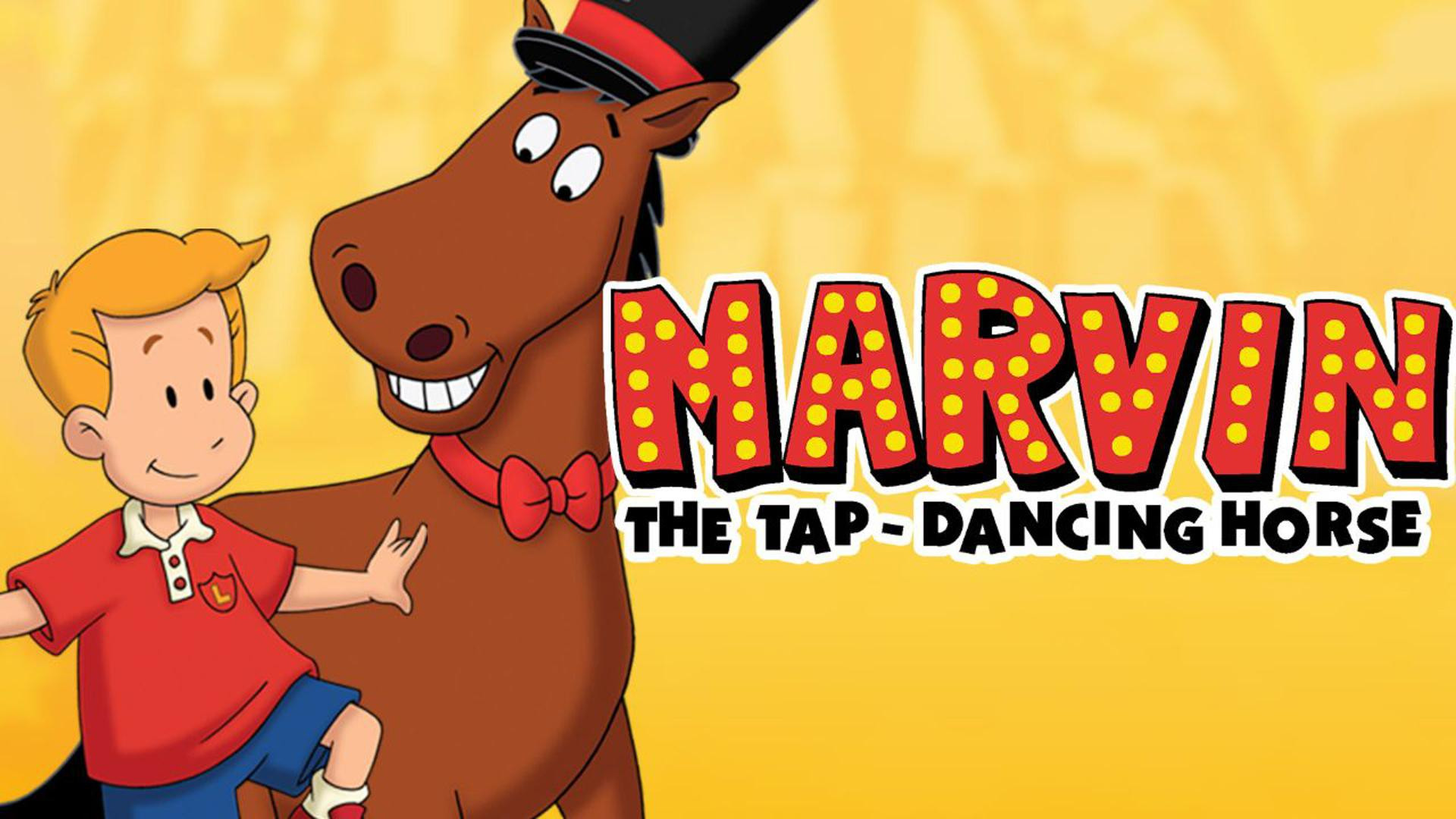Backdrop for Marvin the Tap-Dancing Horse