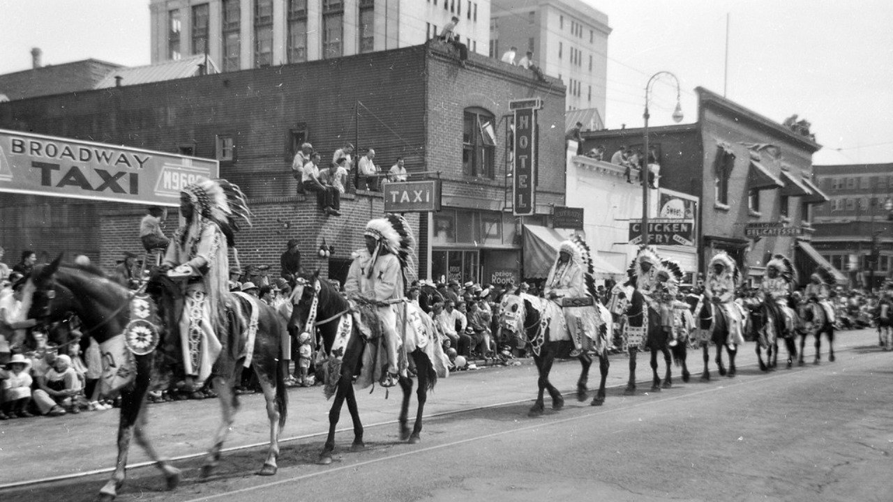 Backdrop for Calgary Stampede