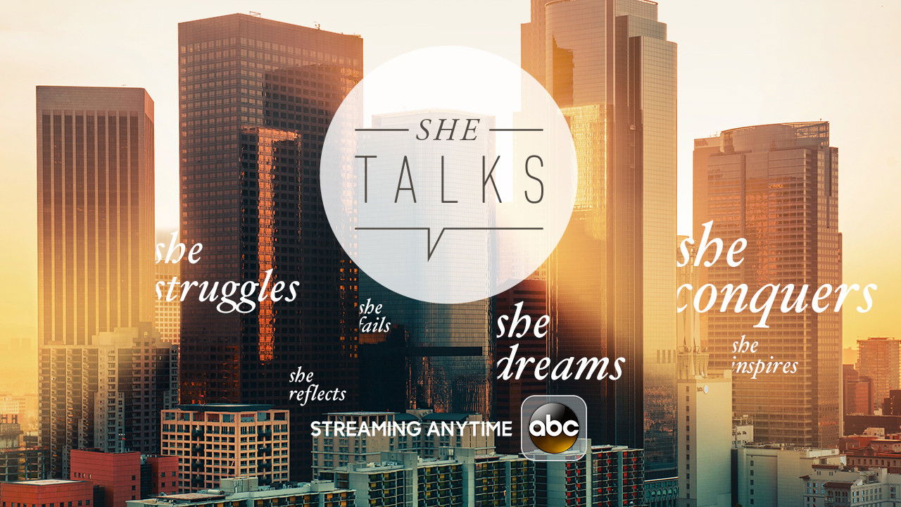 Backdrop for She Talks