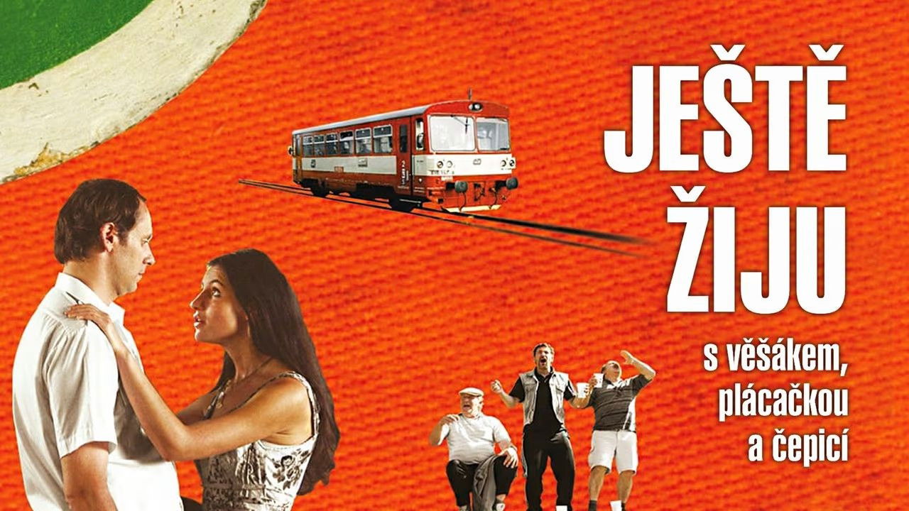 Backdrop for Ještě žiju s věšákem, plácačkou a čepicí