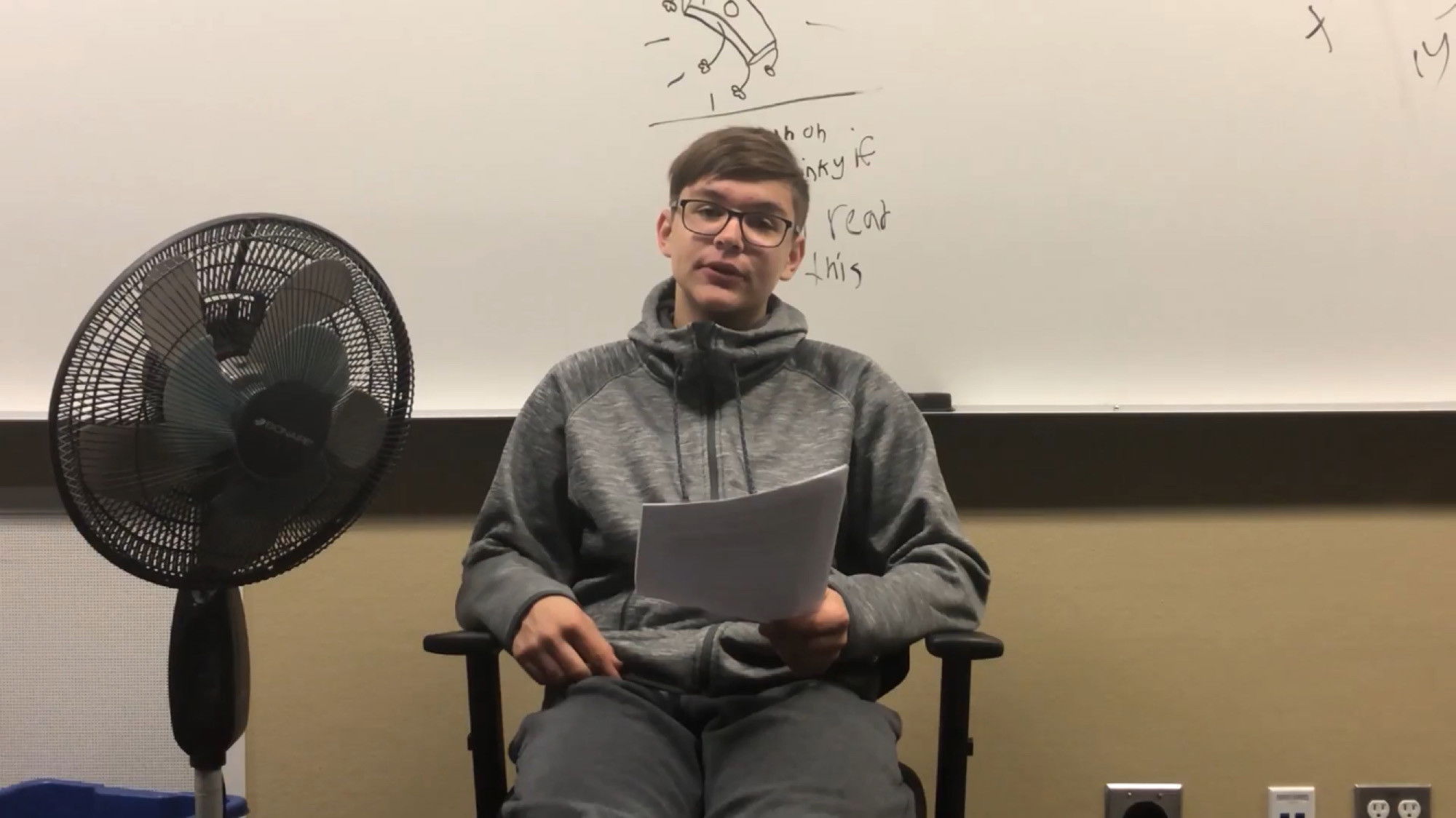 Backdrop for The 8:50 News: Exclusive Interview