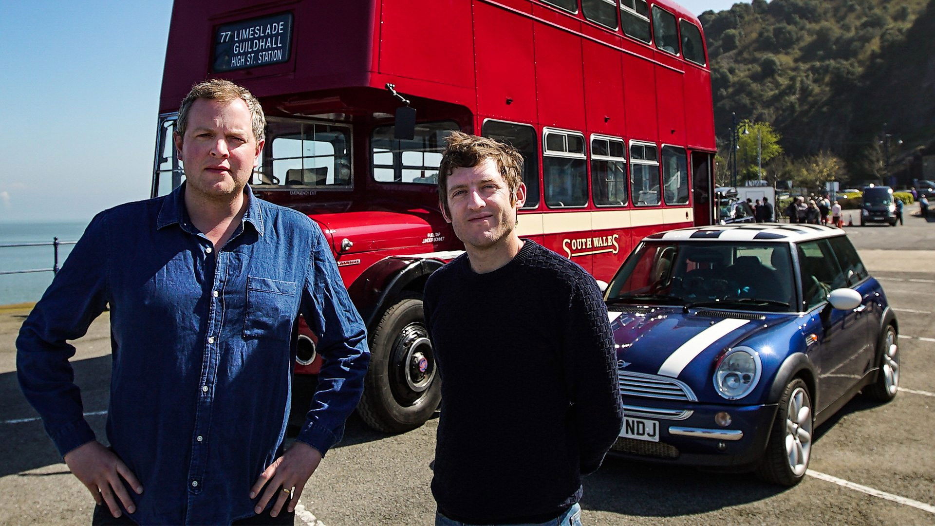 Backdrop for James and Jupp