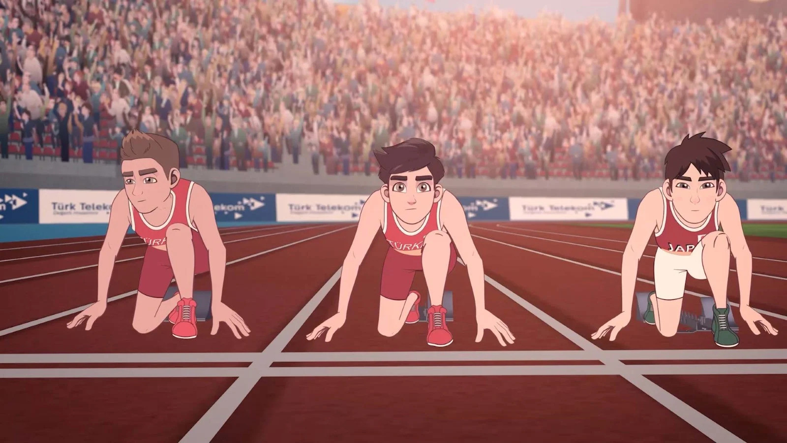 Backdrop for Hızlı Ayaklar - Olimpiyat Yolunda