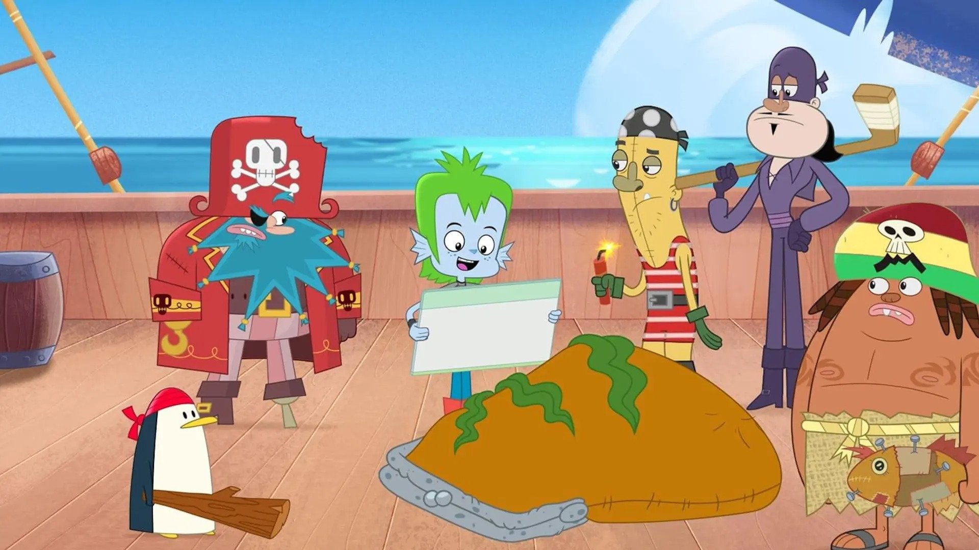 Backdrop for Pirate Express