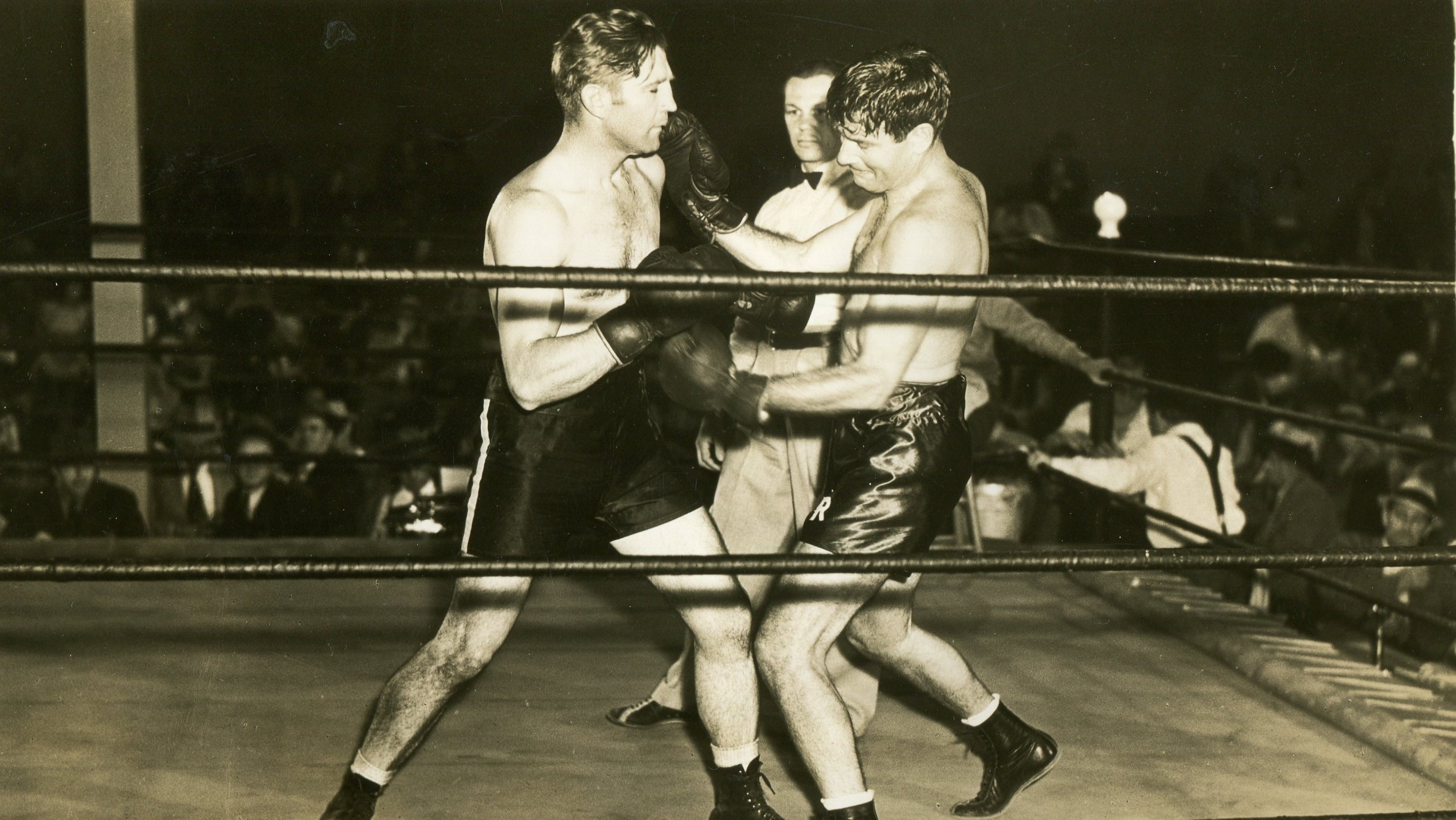 Backdrop for The Leather Pushers