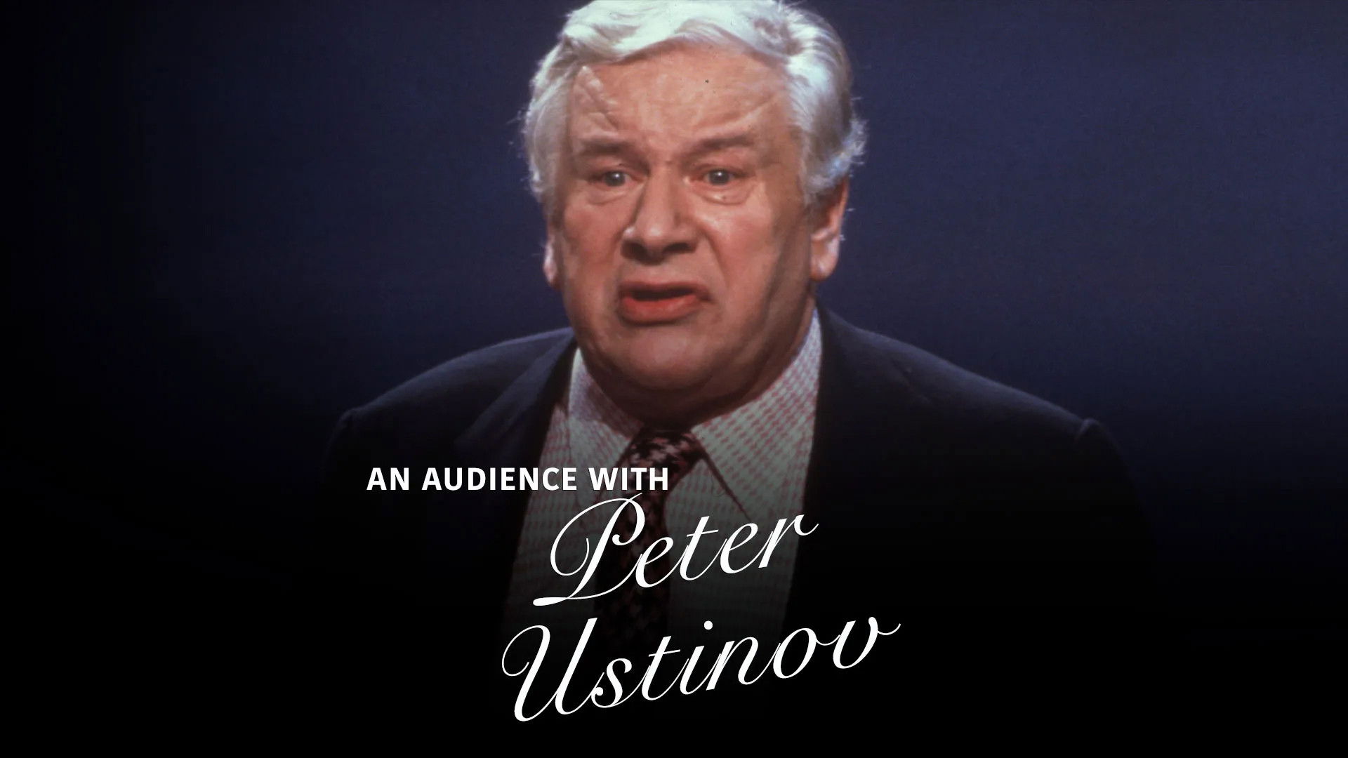 Backdrop for An Audience with Peter Ustinov