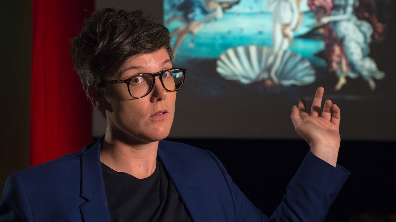 Backdrop for Hannah Gadsby's Nakedy Nudes