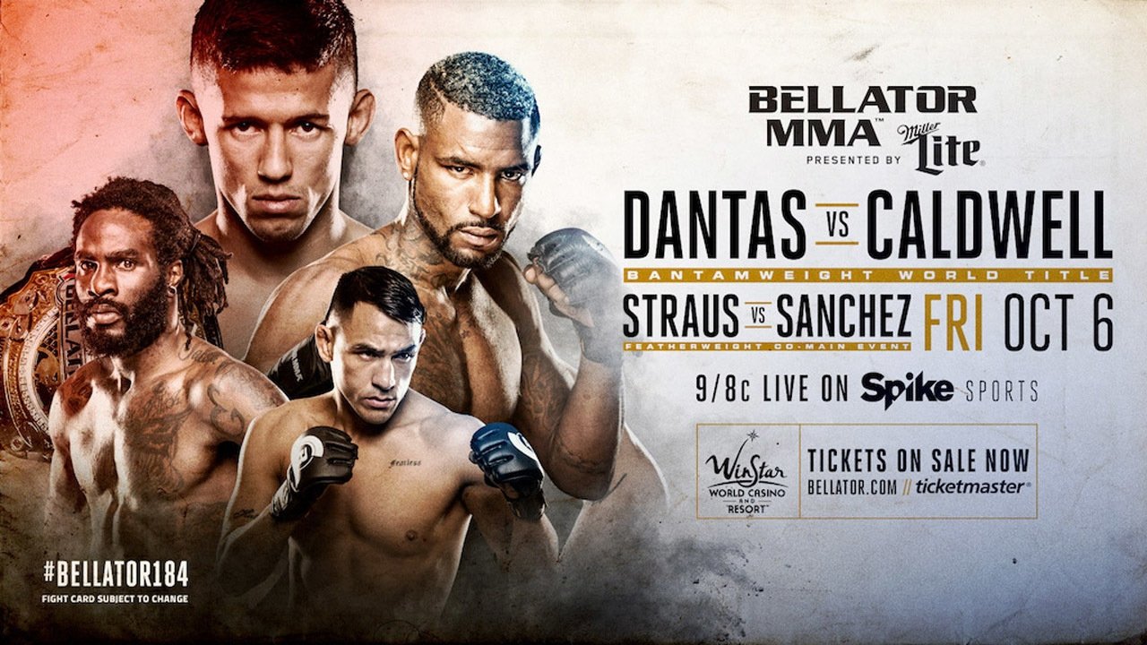 Backdrop for Bellator 184: Dantas vs. Caldwell