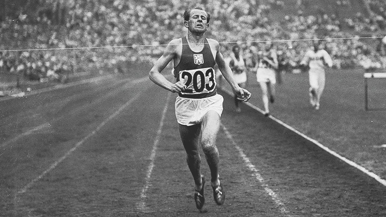 Backdrop for Zátopek