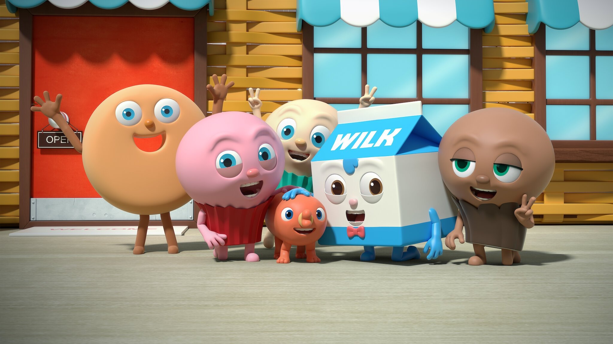 Backdrop for Bread Barbershop