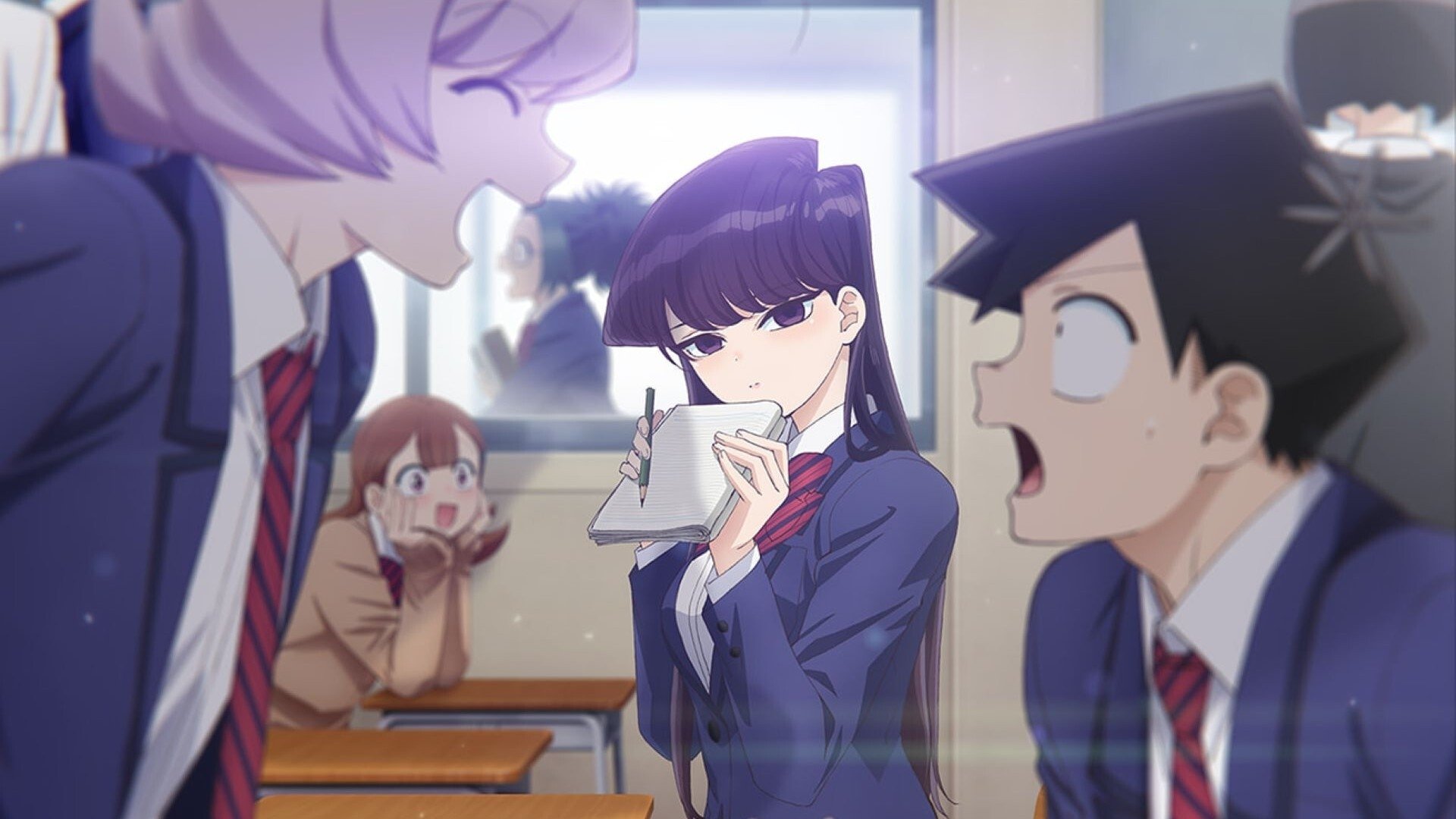 Backdrop for Komi Can't Communicate