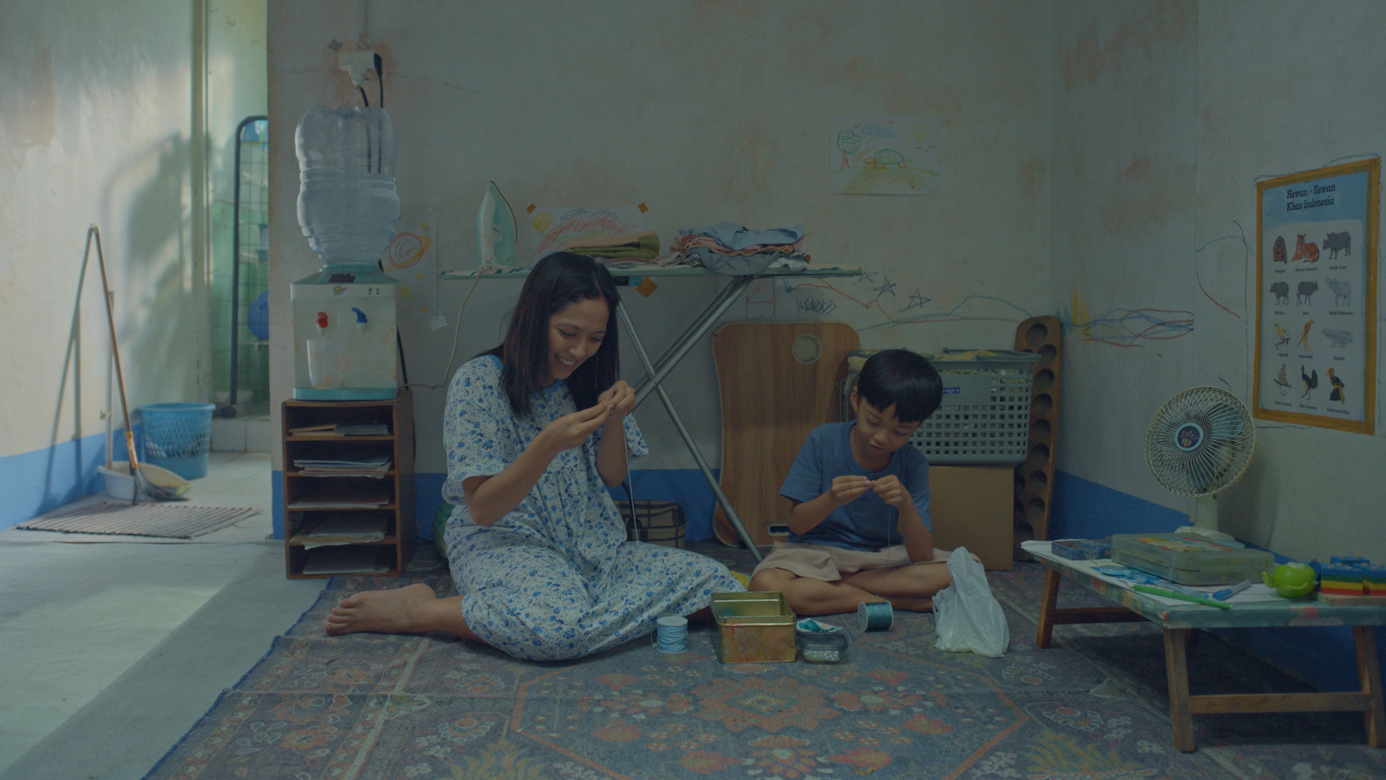 Backdrop for Blue, That We Don't Know What Blue Is