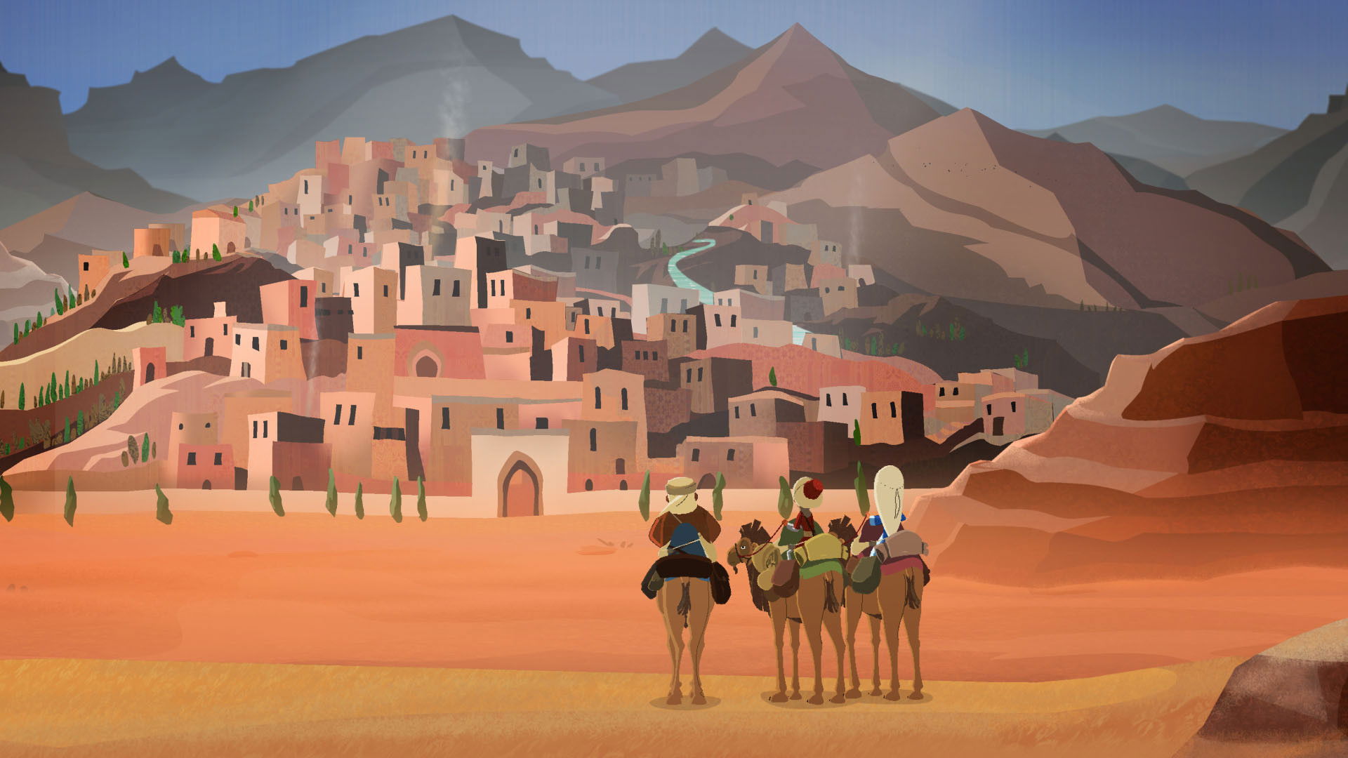 Backdrop for The Adventures of the Young Marco Polo