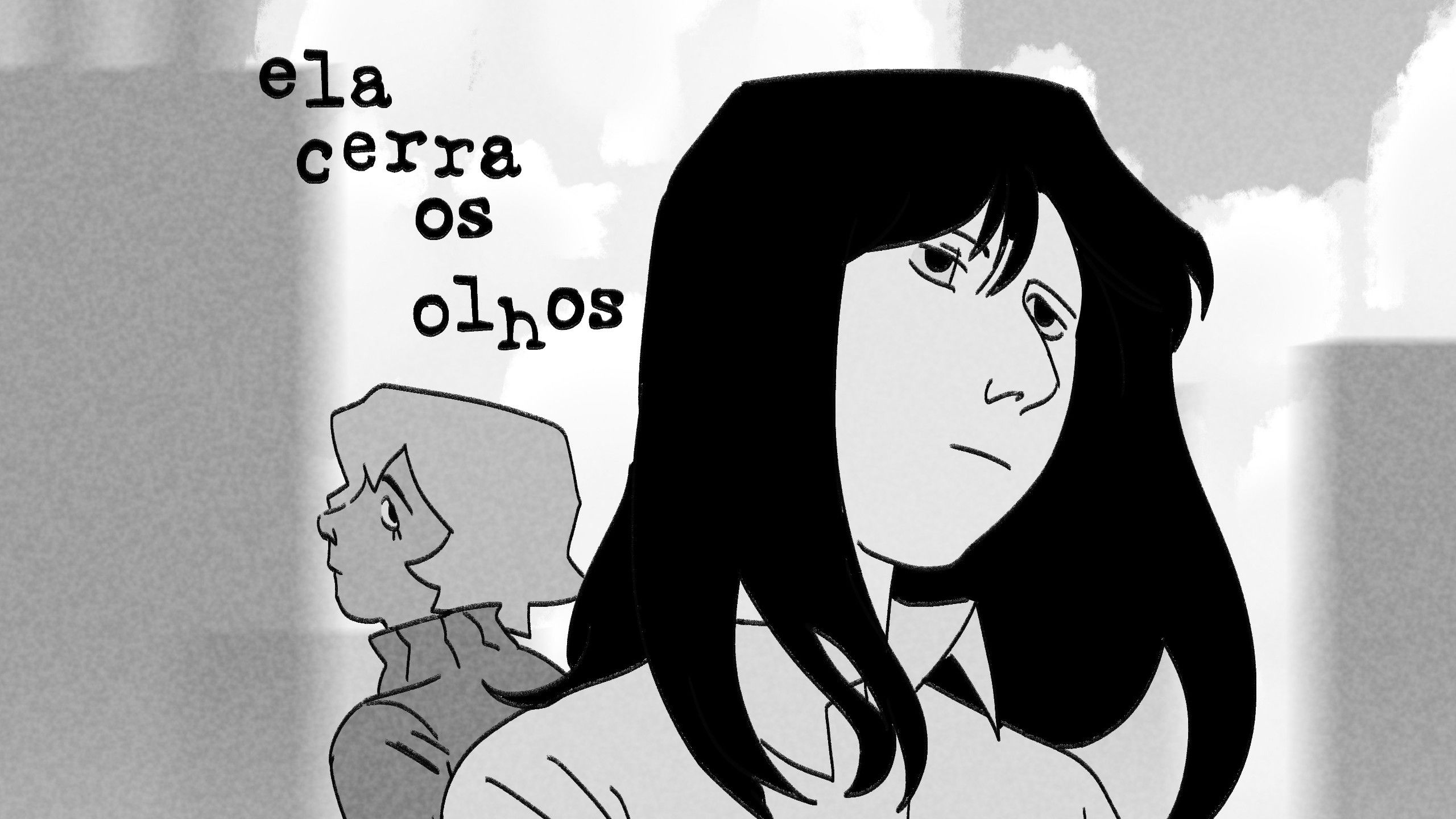 Backdrop for ela cerra os olhos