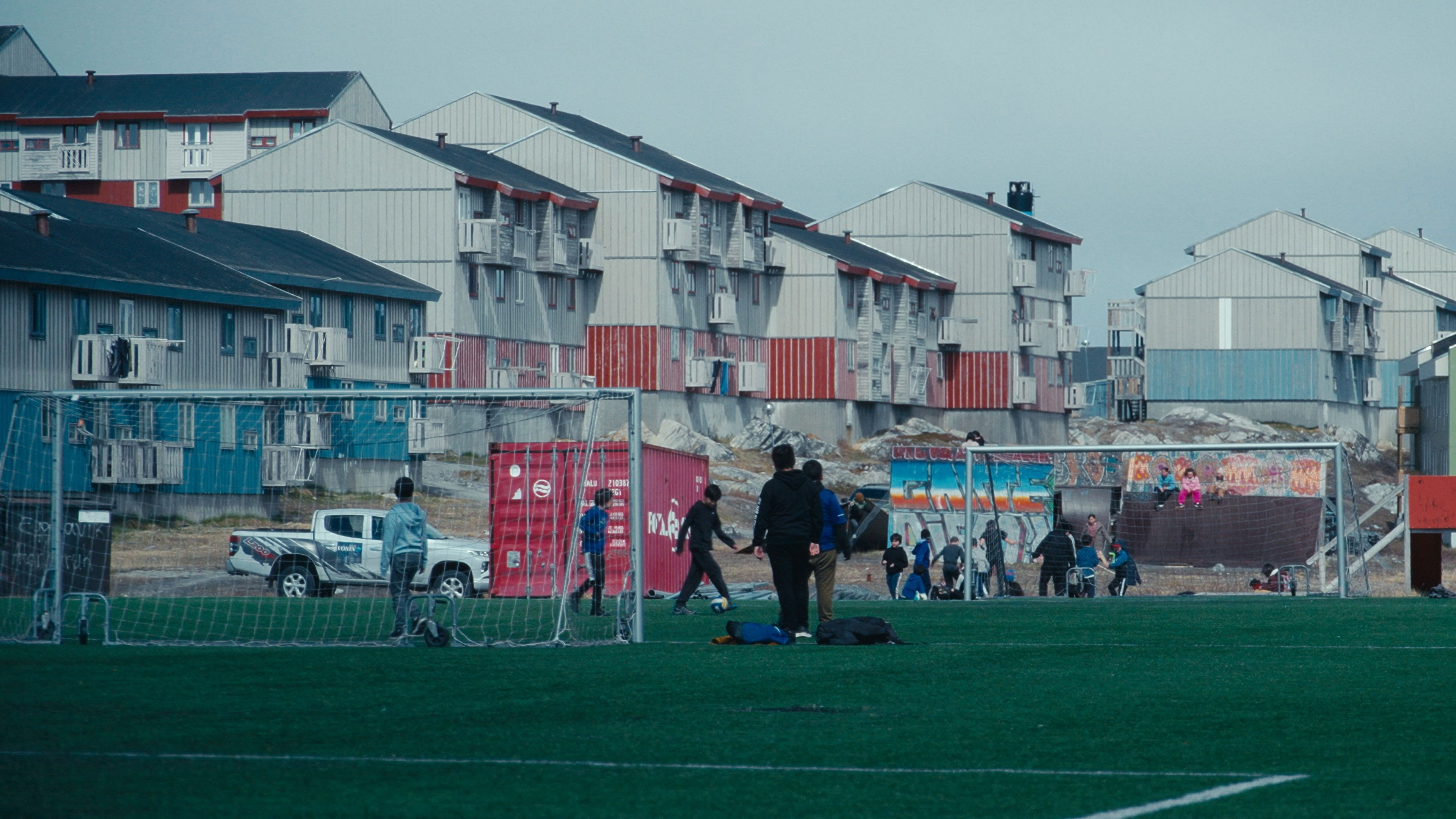 Backdrop for We are Greenland: Football Is Freedom