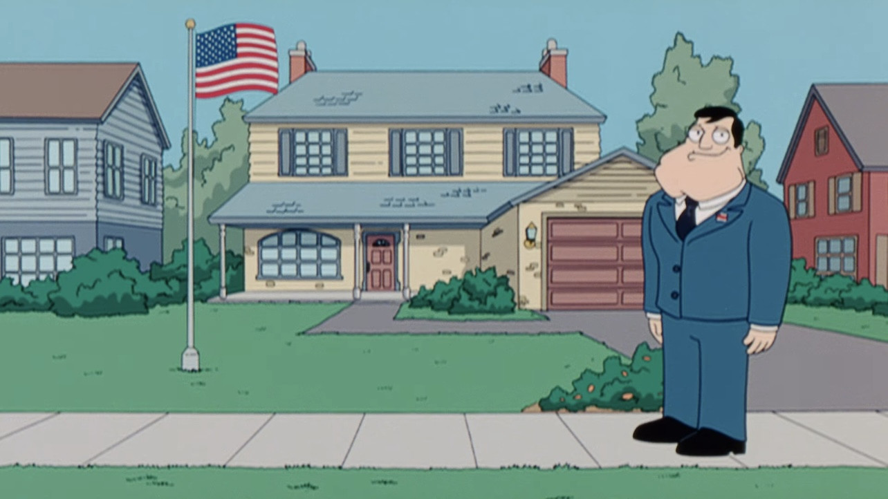 Backdrop for American Dad: The New CIA