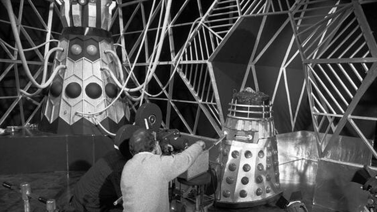 Backdrop for The Last Dalek: Making of 'The Evil of the Daleks'