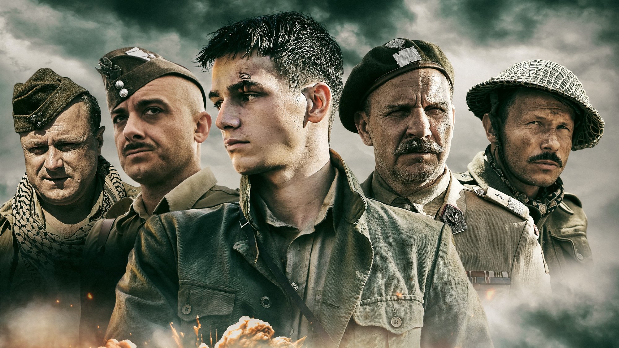 Backdrop for The Battle of Monte Cassino