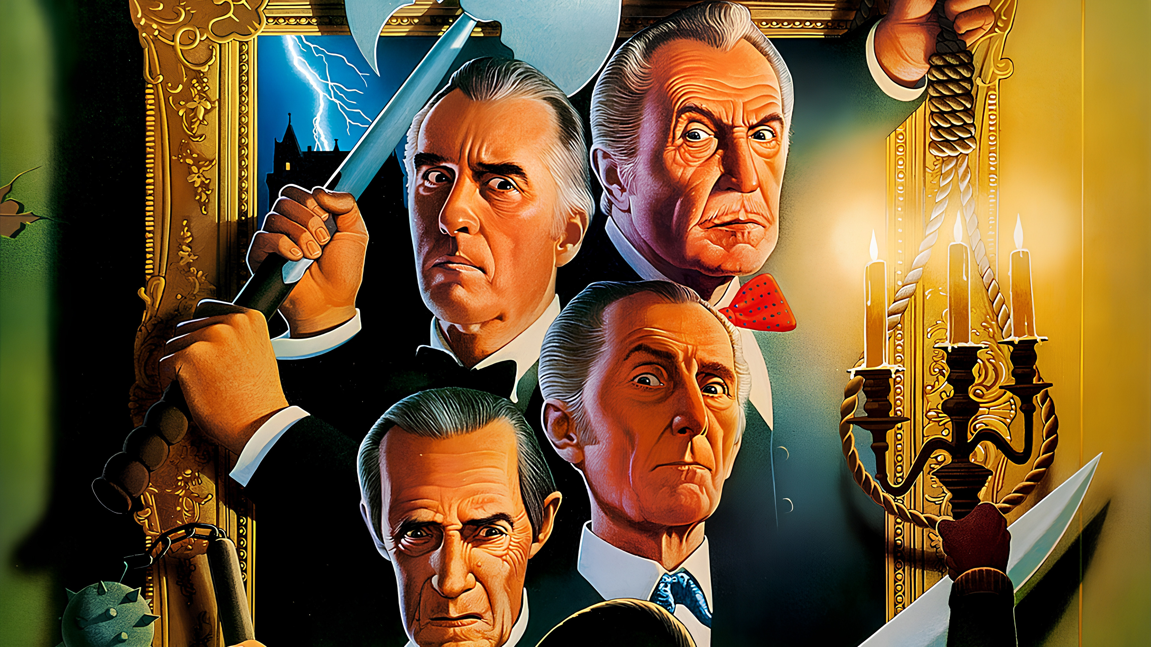 Backdrop for House of the Long Shadows