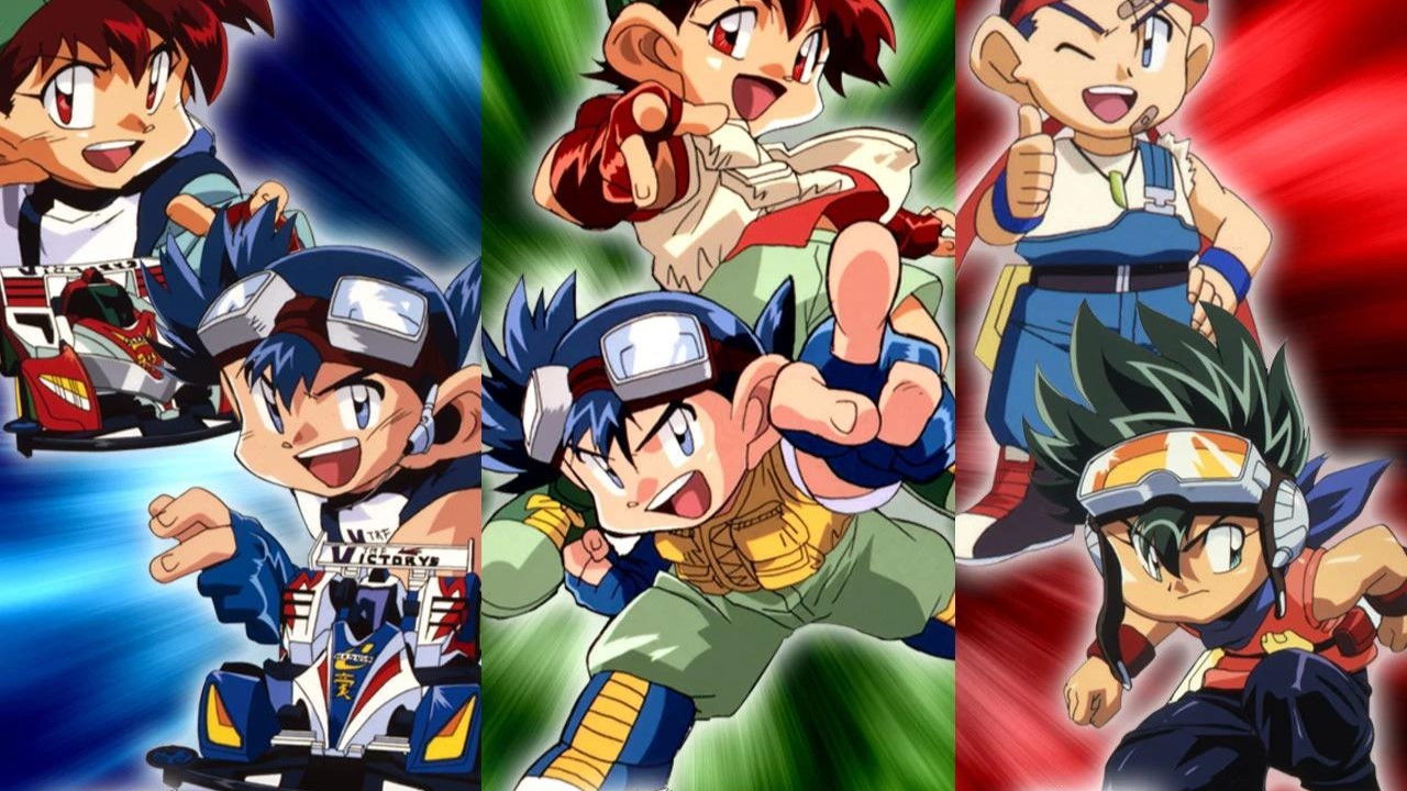 Backdrop for Let's & Go! WGP The Great Pursuit of the Berserk Mini 4WD car!