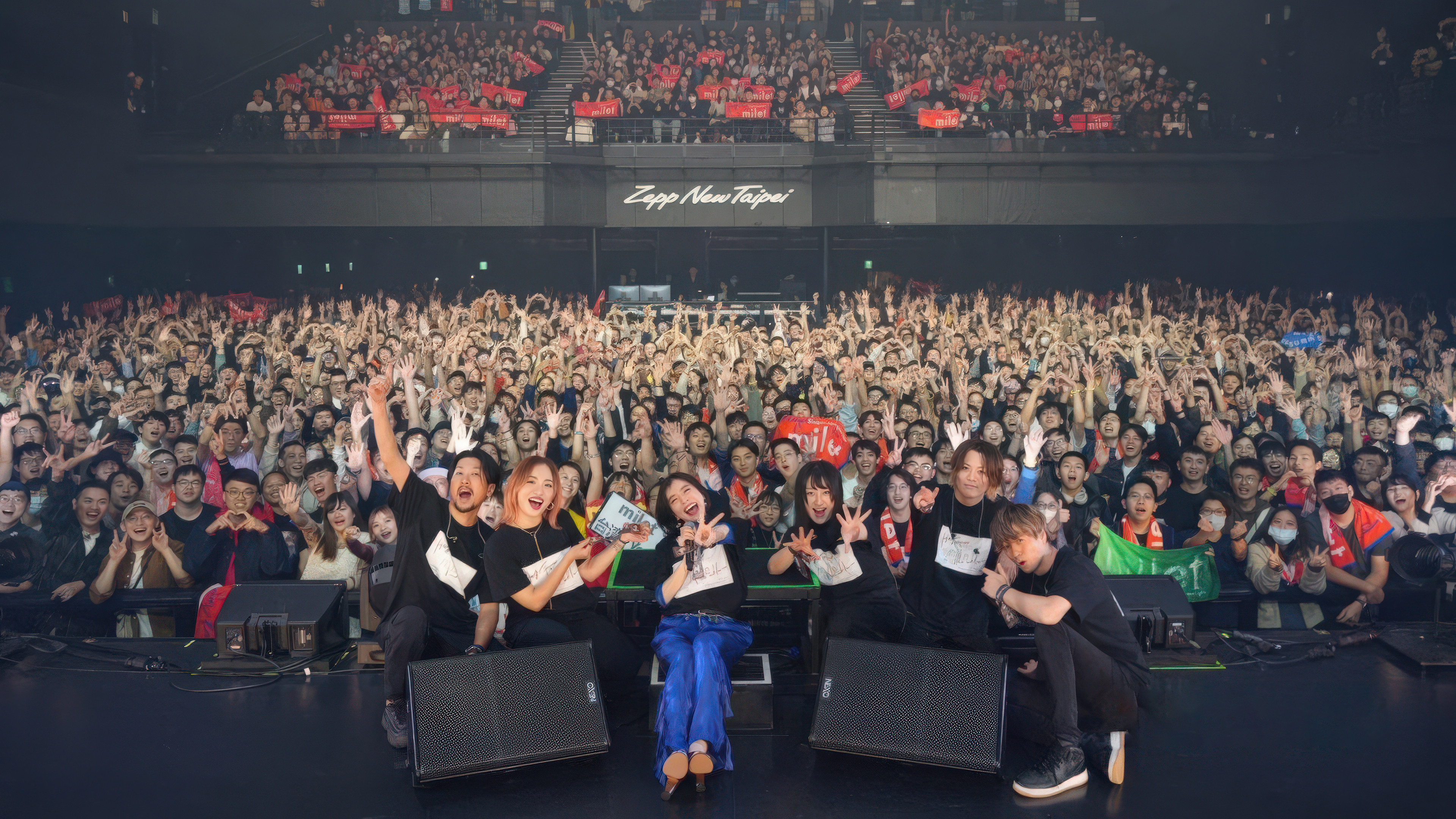 Backdrop for milet: 「Hey Taipei, I'm milet」at Zepp New Taipei