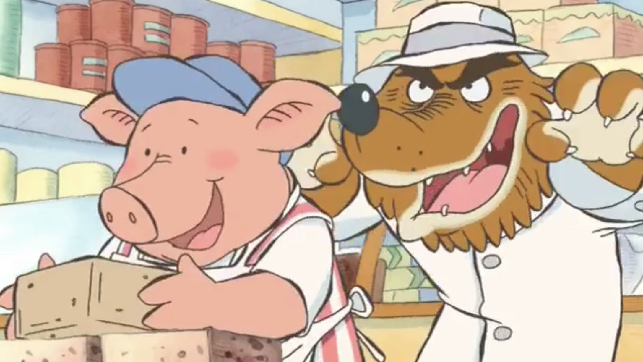 Backdrop for Preston Pig