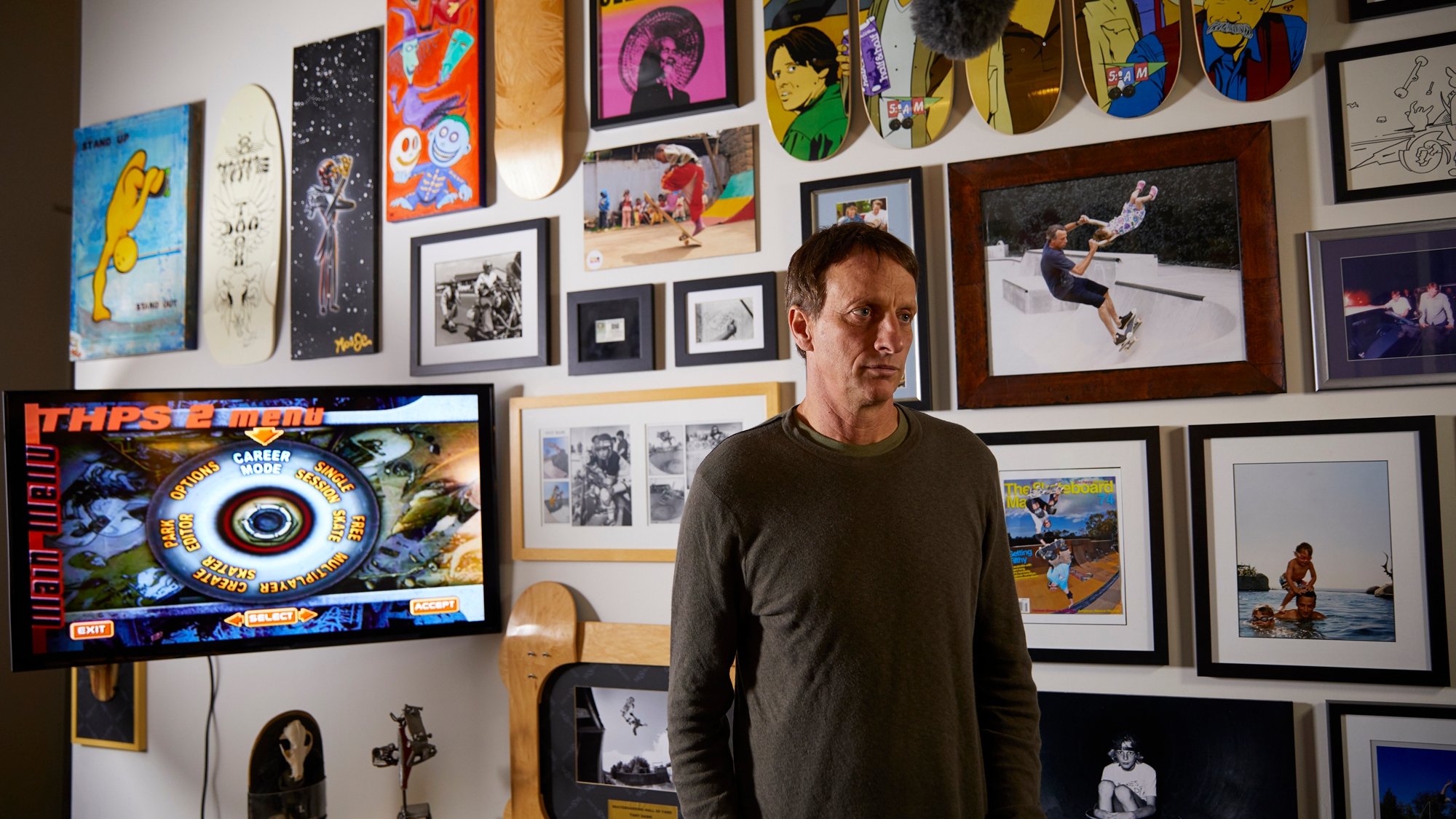 Backdrop for Pretending I'm a Superman: The Tony Hawk Video Game Story