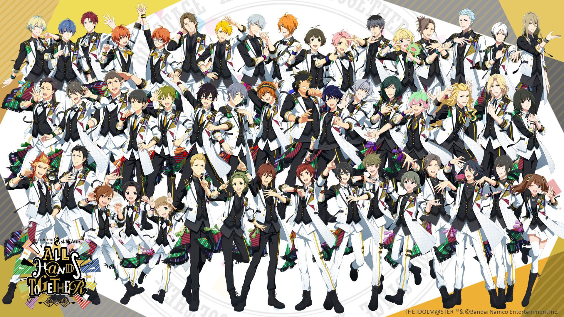 Backdrop for THE IDOLM@STER SideM 8th STAGE ～ALL H@NDS TOGETHER～
