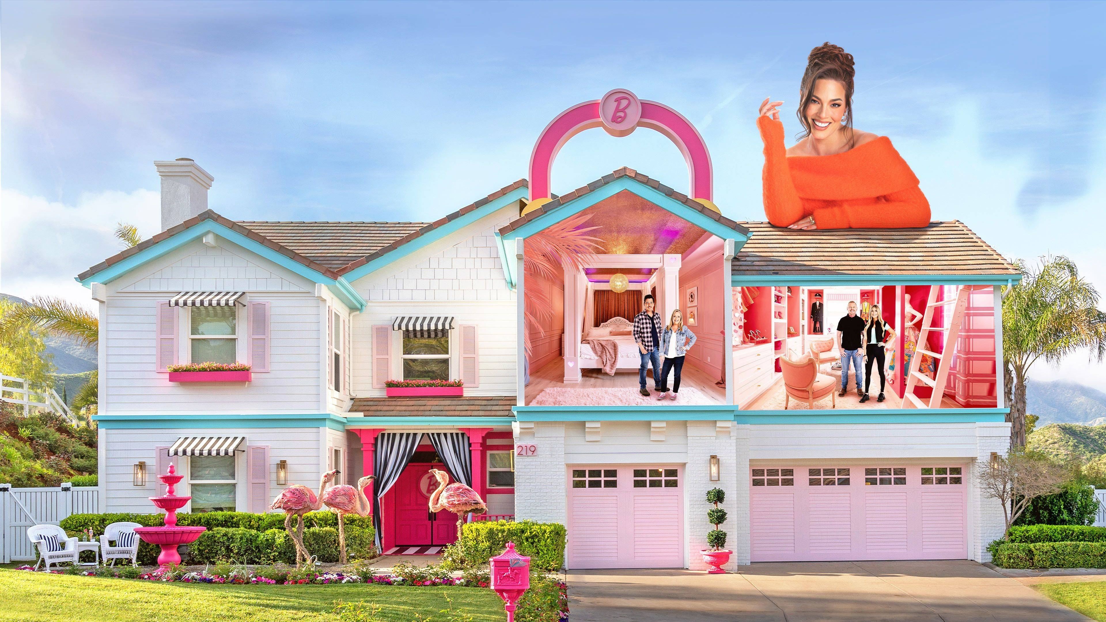 Backdrop for Barbie Dreamhouse Challenge