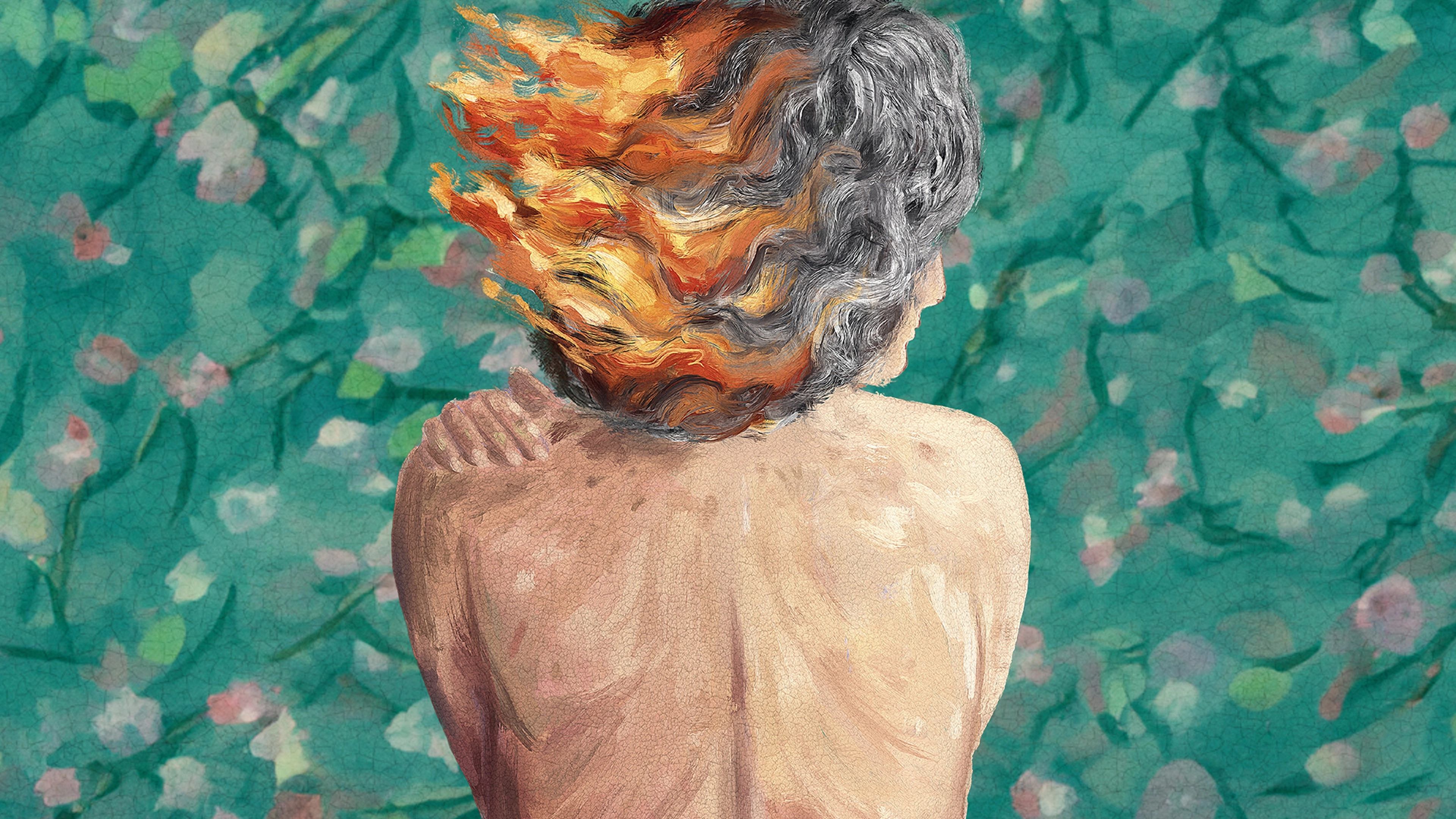 Backdrop for Memories of a Burning Body