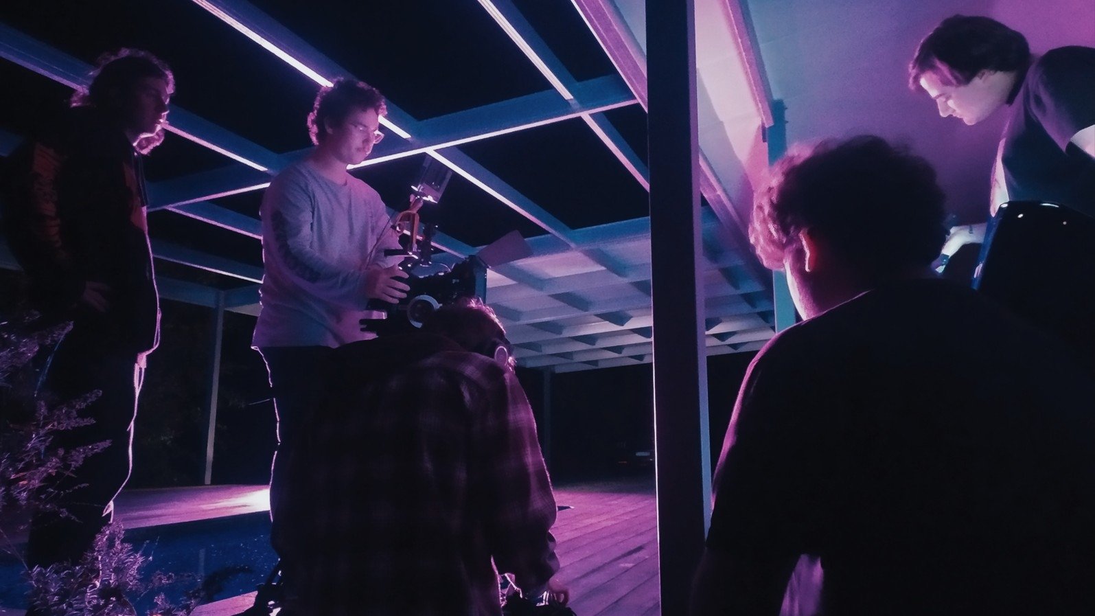 Backdrop for Falling Through Ice