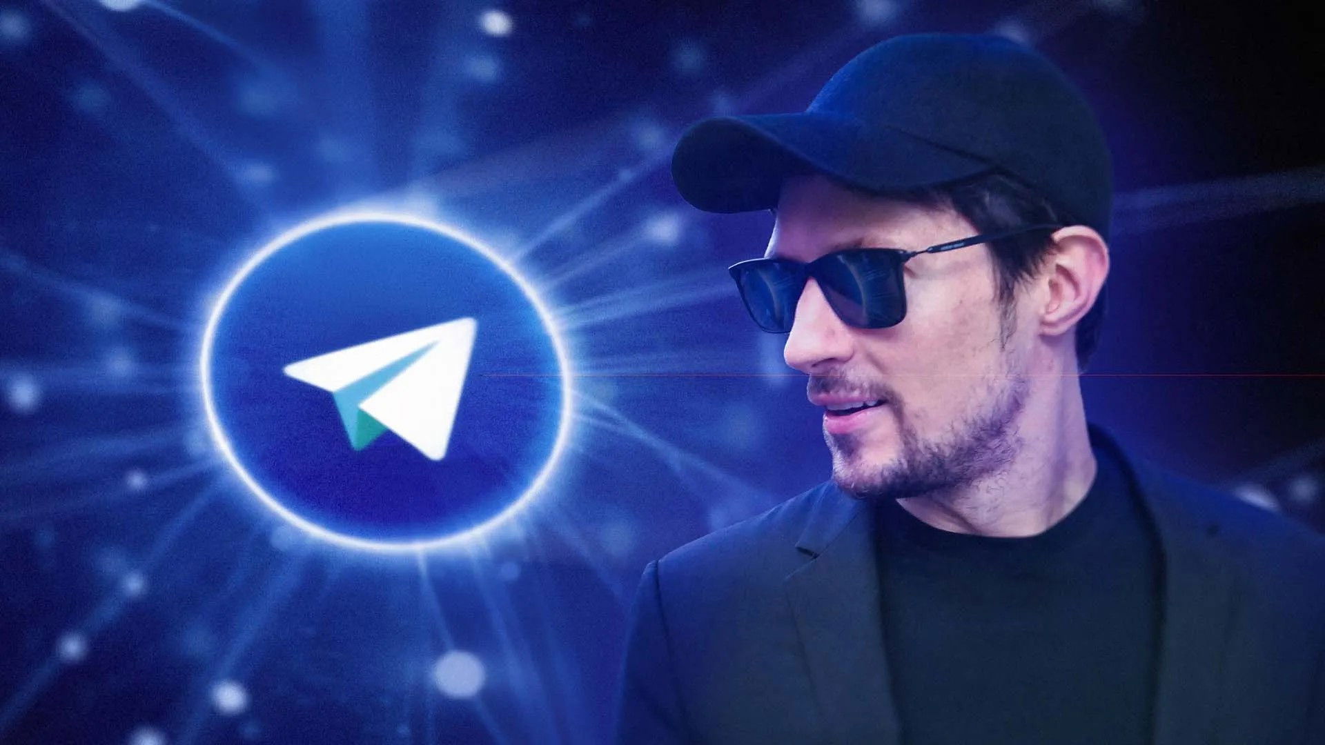 Backdrop for Telegram - The Dark Empire by Pavel Durov