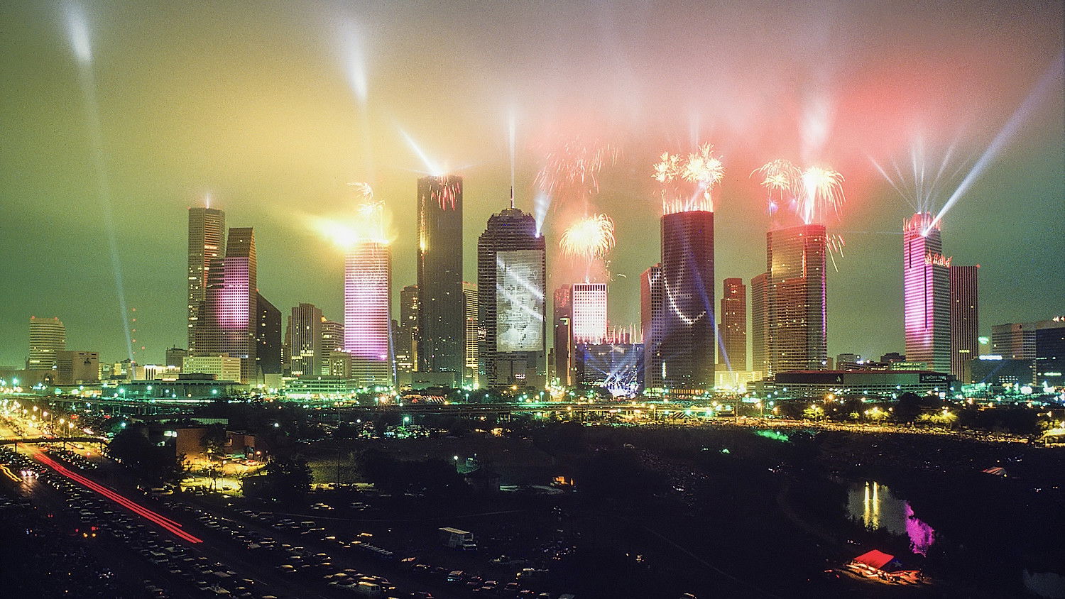 Backdrop for Jean-Michel Jarre - Rendez-Vous Houston, A City In Concert