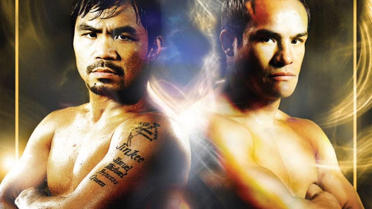 Backdrop for Manny Pacquiao vs. Juan Manuel Marquez III