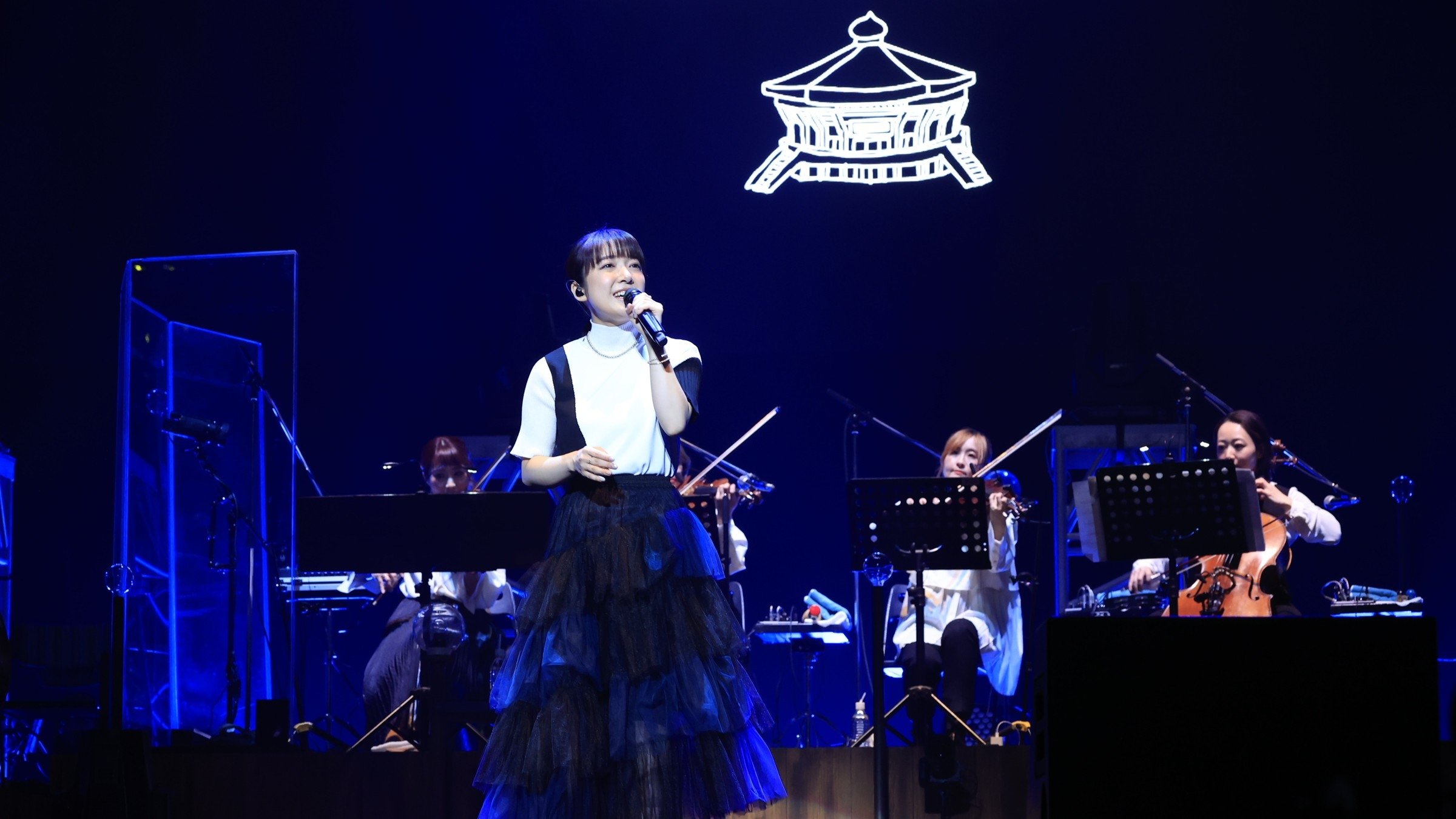 Backdrop for Mone Kamishiraishi 2023 at BUDOKAN