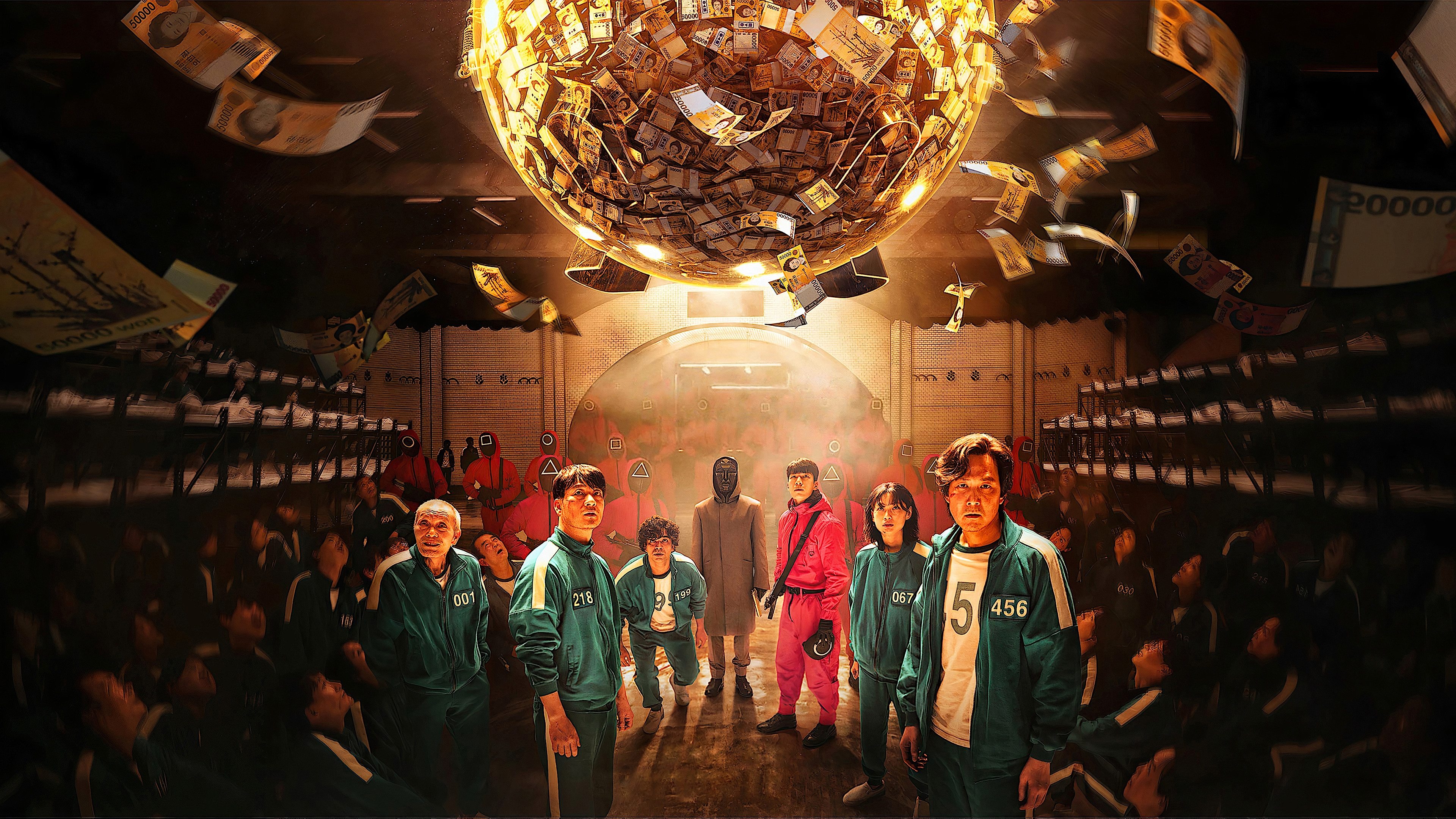 Backdrop for Squid Game