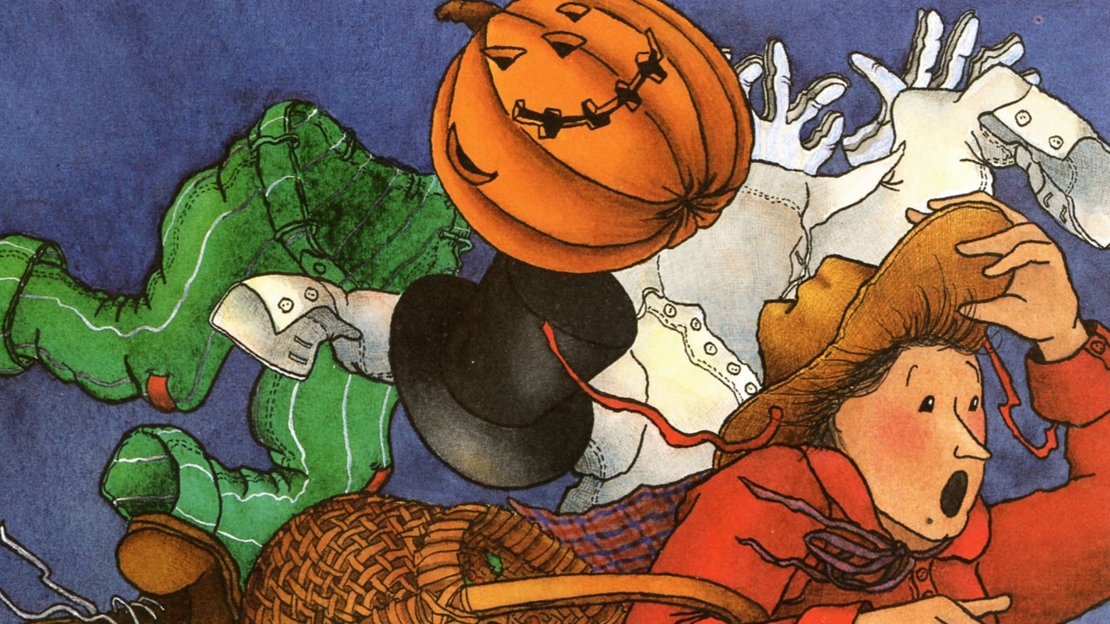 Backdrop for The Little Old Lady Who Was Not Afraid of Anything