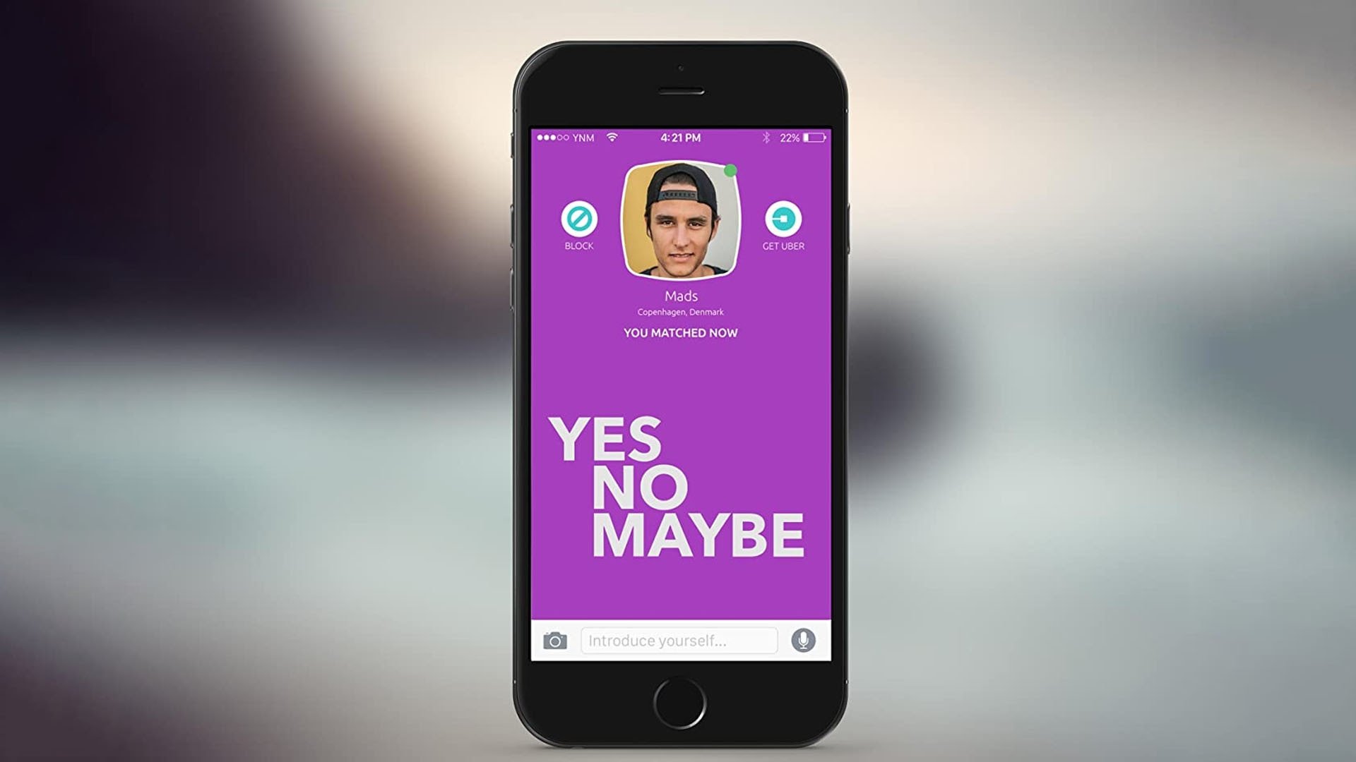 Backdrop for Yes No Maybe