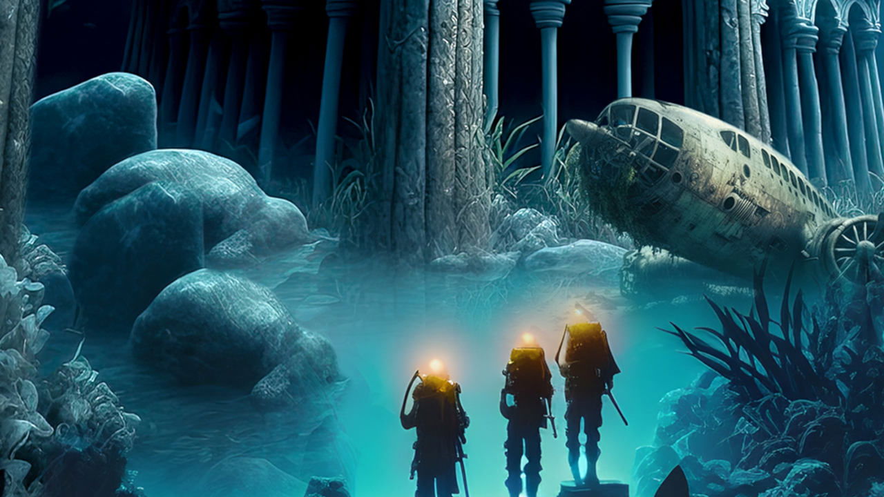 Backdrop for Quest for Atlantis: Lost Kingdoms, Buried Treasures and Mysterious Artifacts