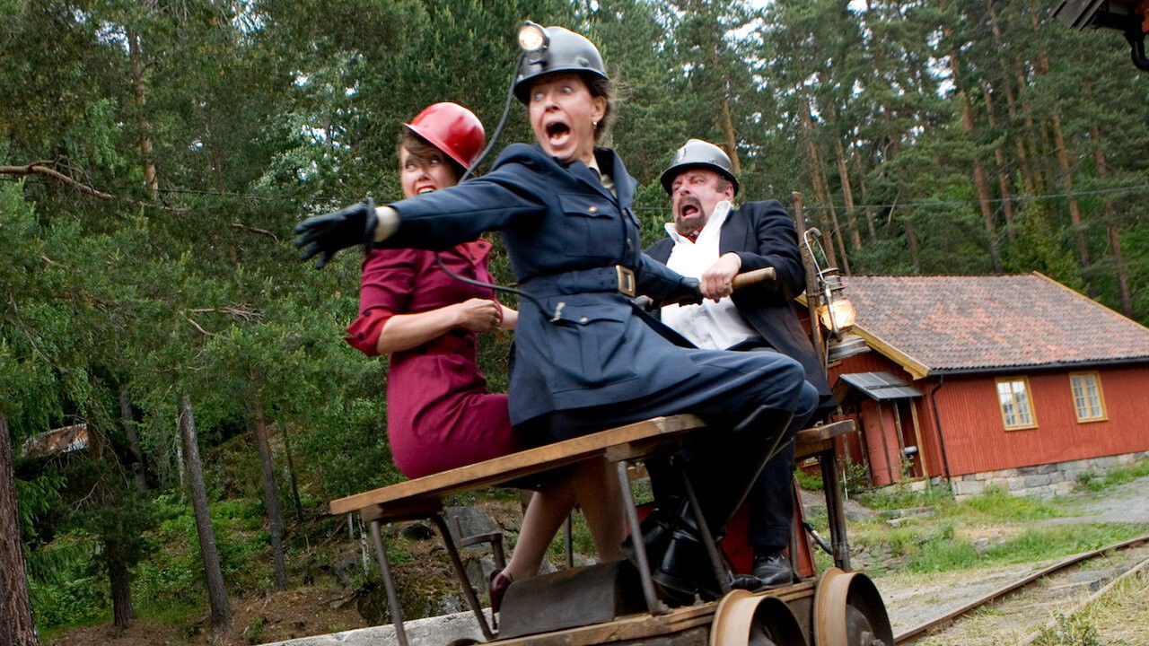 Backdrop for The Junior Olsen Gang and the Silver Mine Mystery