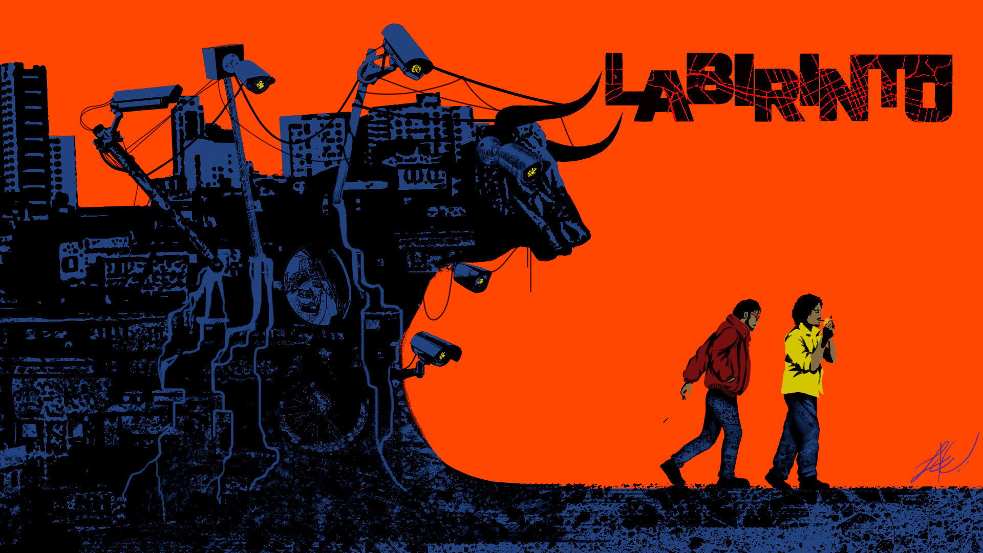 Backdrop for Labyrinth